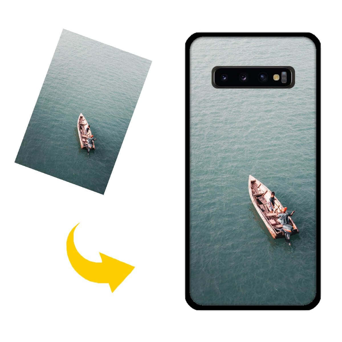 Die nuutste vlagskip van Samsung - die Galaxy S10 Muurpapier