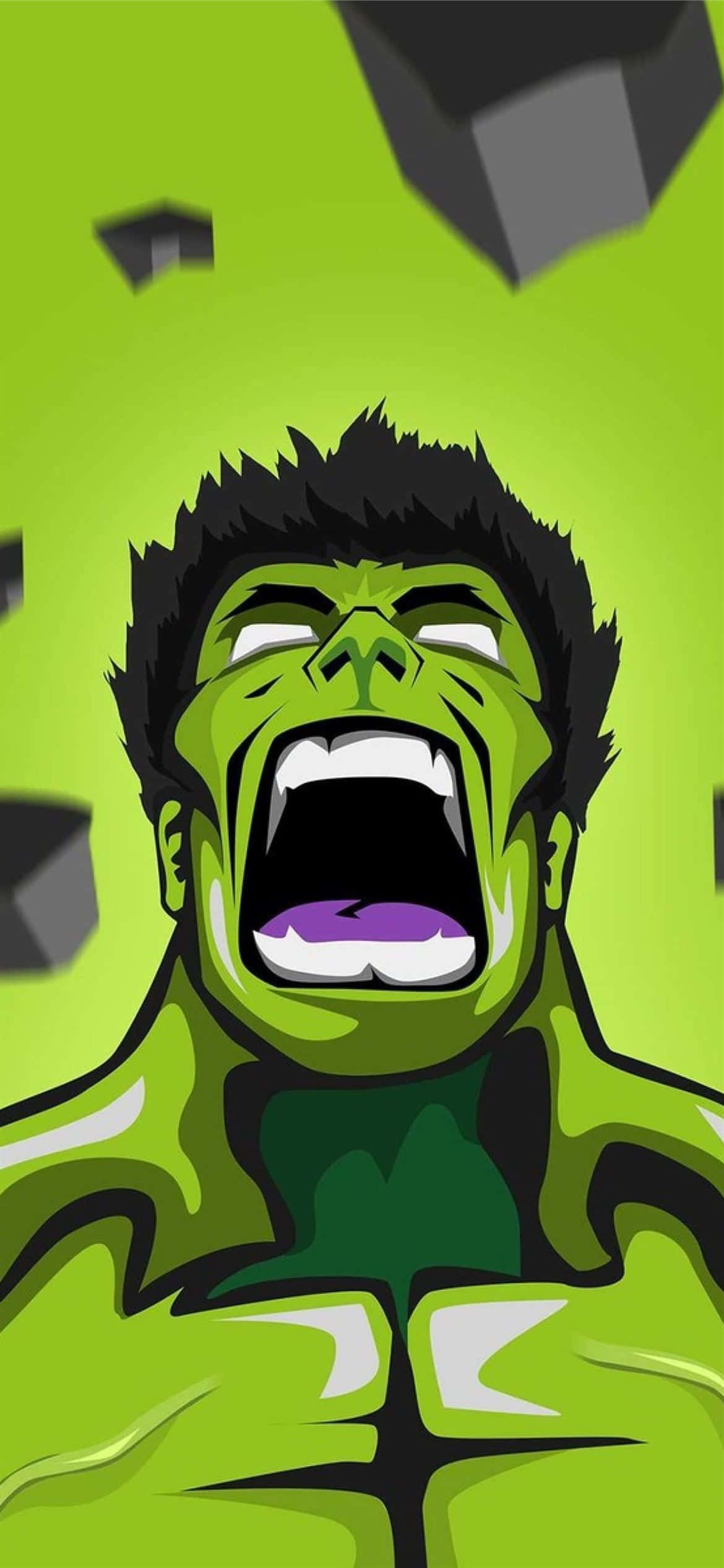 Die Ongelooflike Hulk wat Sy Ongelooflike Woede Loslaat Muurpapier