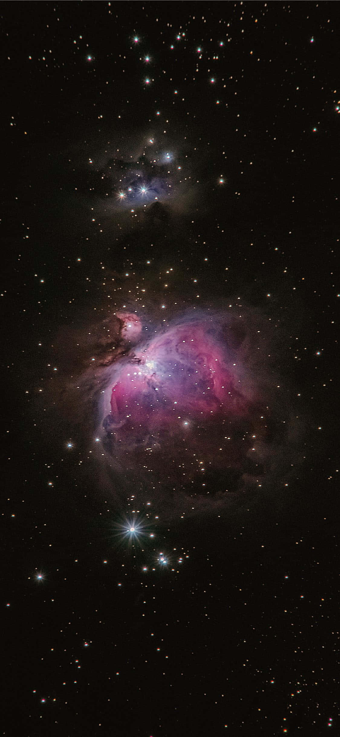 Die Orion Konstellasie Skyn Helder Muurpapier