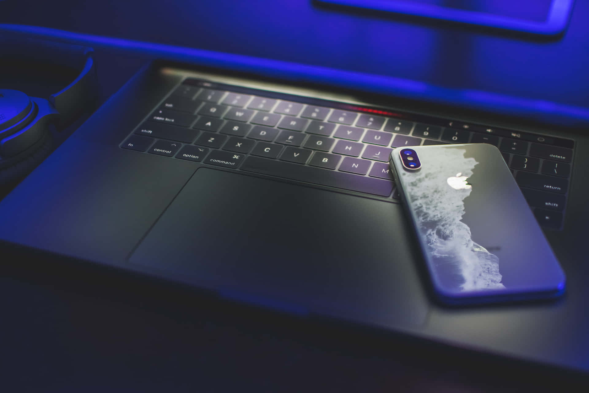 Aesthetic Macbook prente — Estetiese macbook Muurpapier