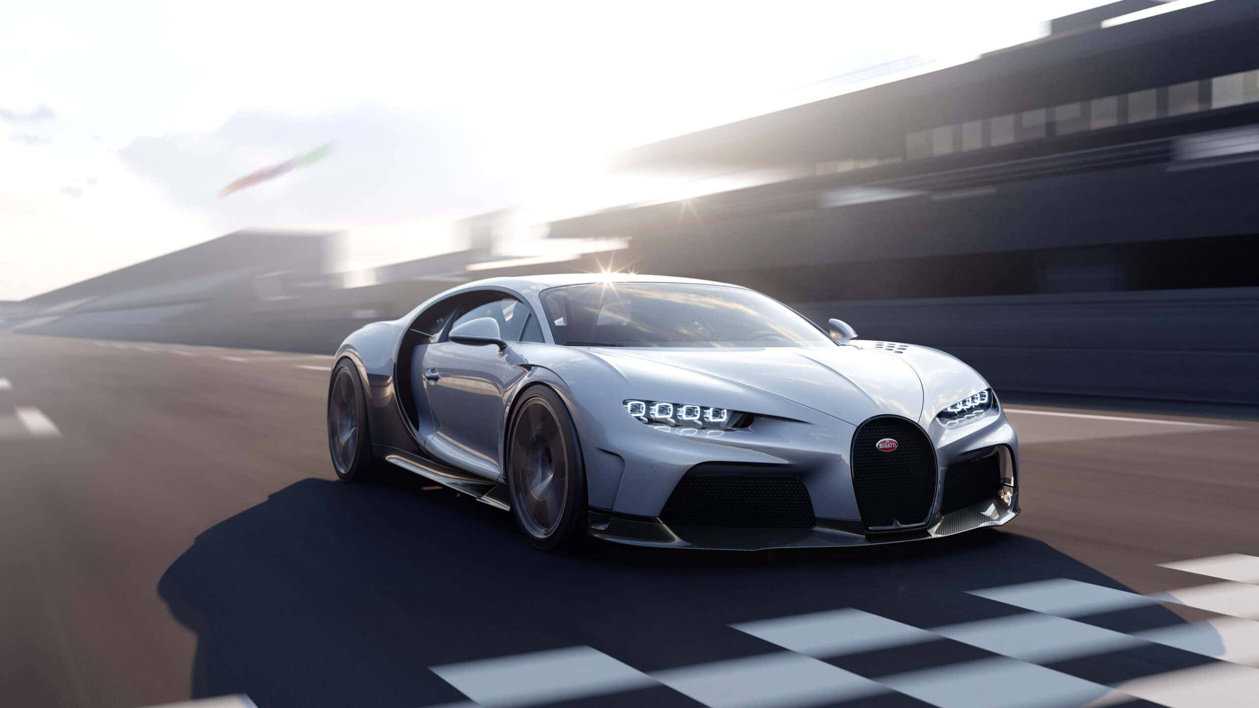 Die Pragtige Buggati Chiron. Muurpapier