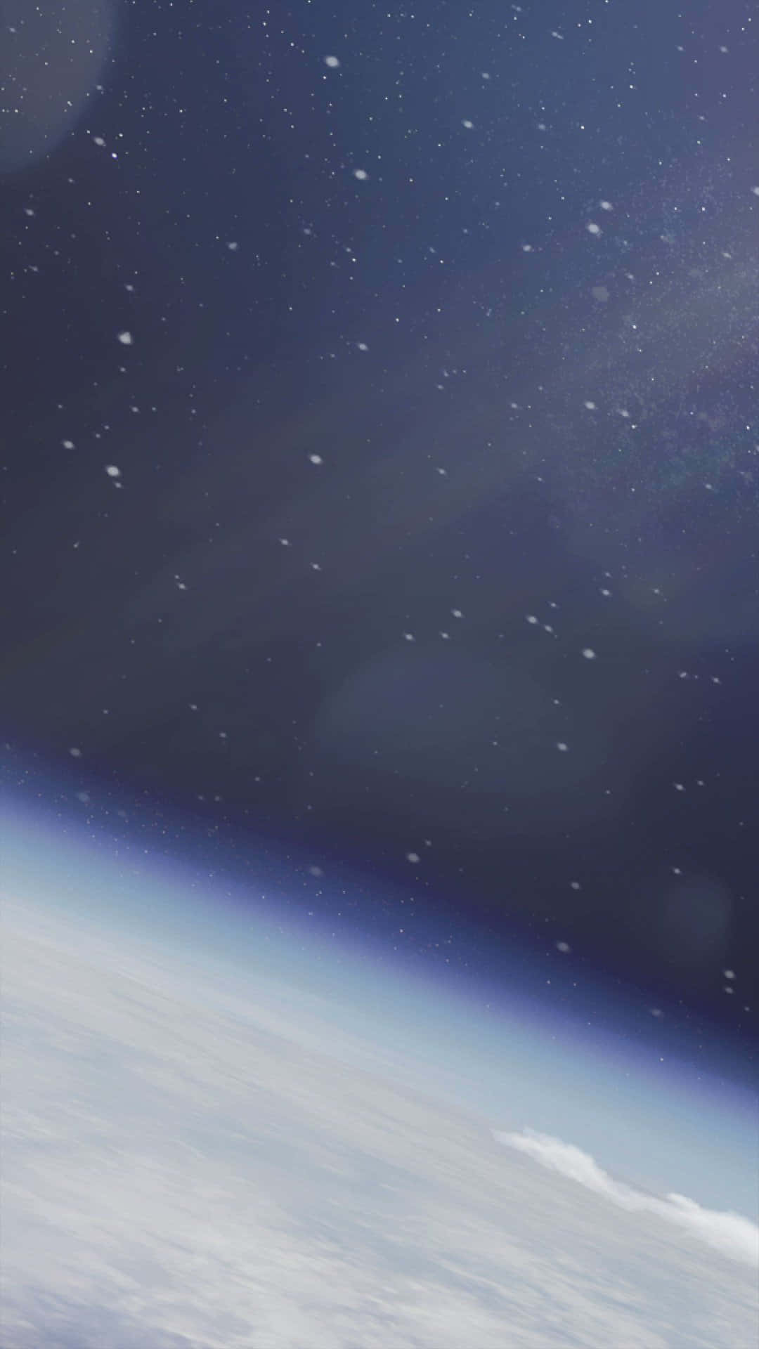 Die pragtige sterre van die nag, weerspieël deur die kragtige volglas-ontwerp van die iPhone Xr Space. Muurpapier