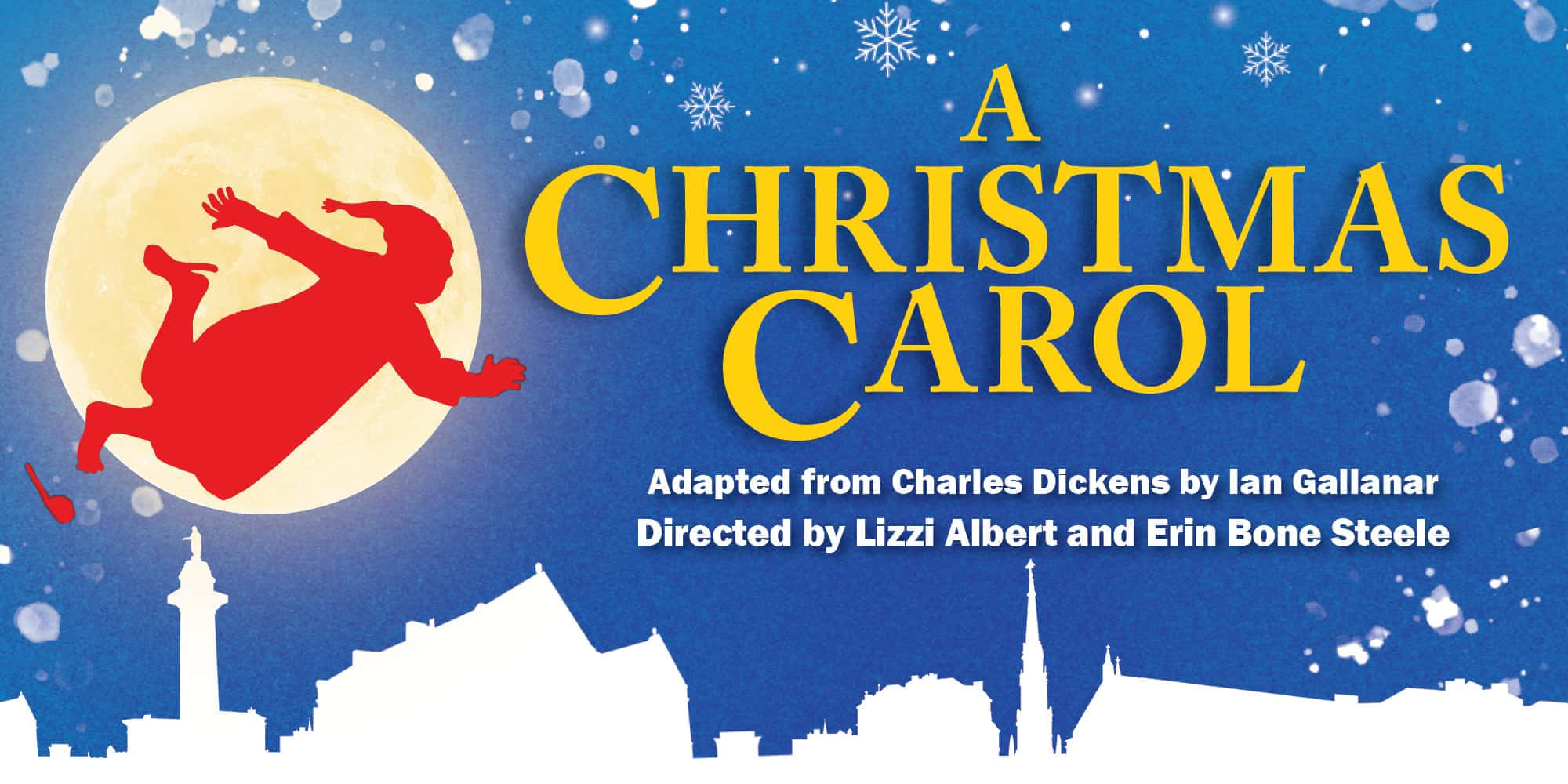Die spoke van Kersfees verlede, hede en toekoms in A Christmas Carol Muurpapier