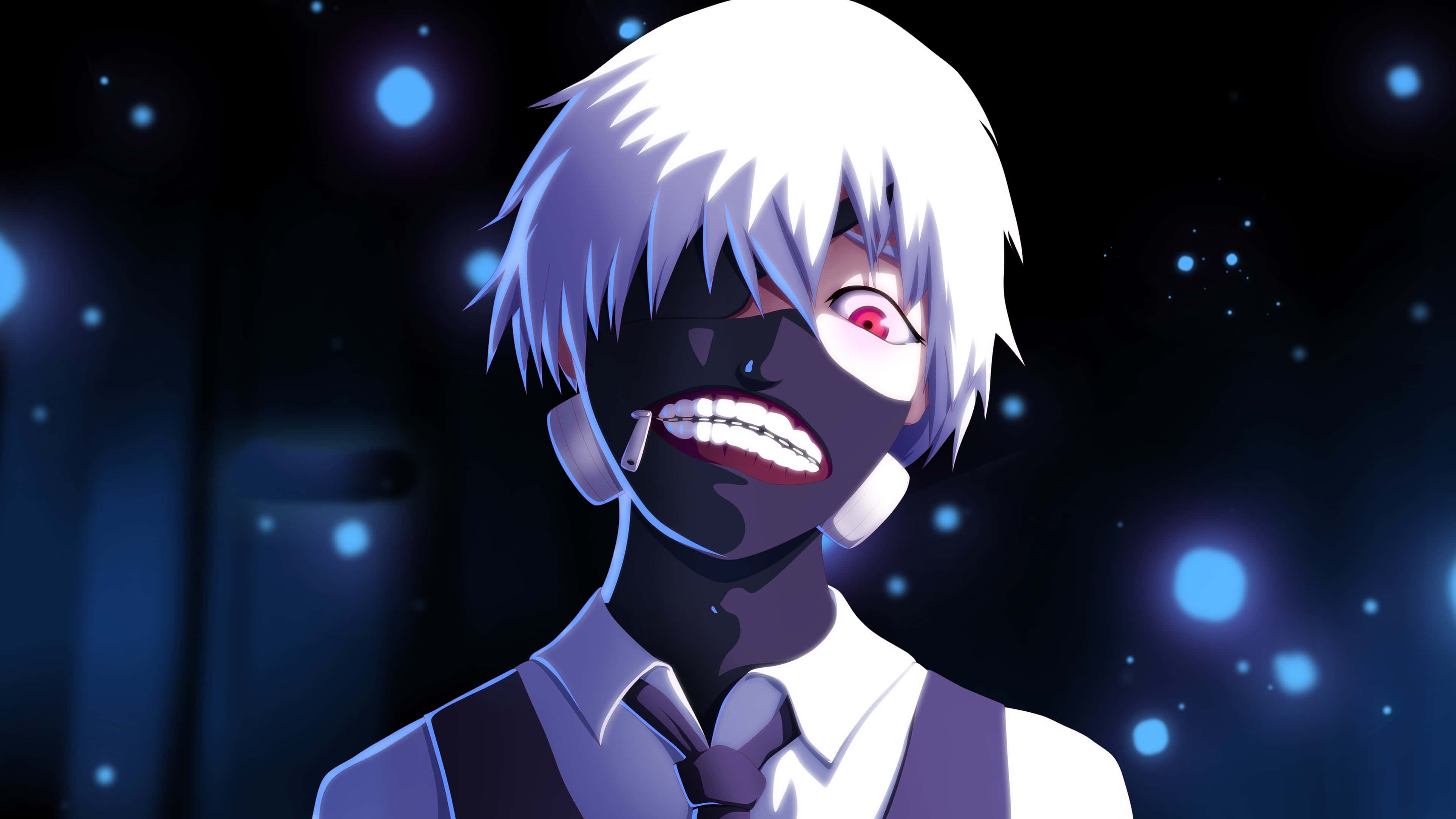 Die Stryd om Oorlewing in Tokyo Ghoul Muurpapier