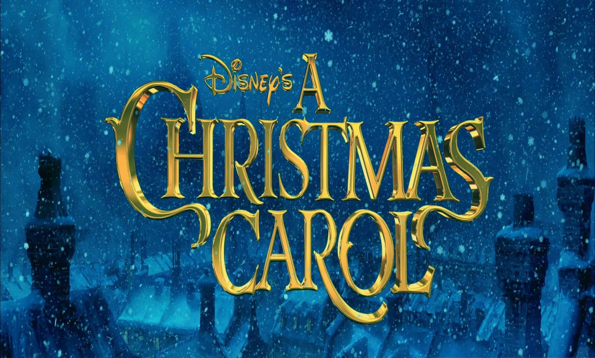 die titel van disney se kersfeeslied Muurpapier
