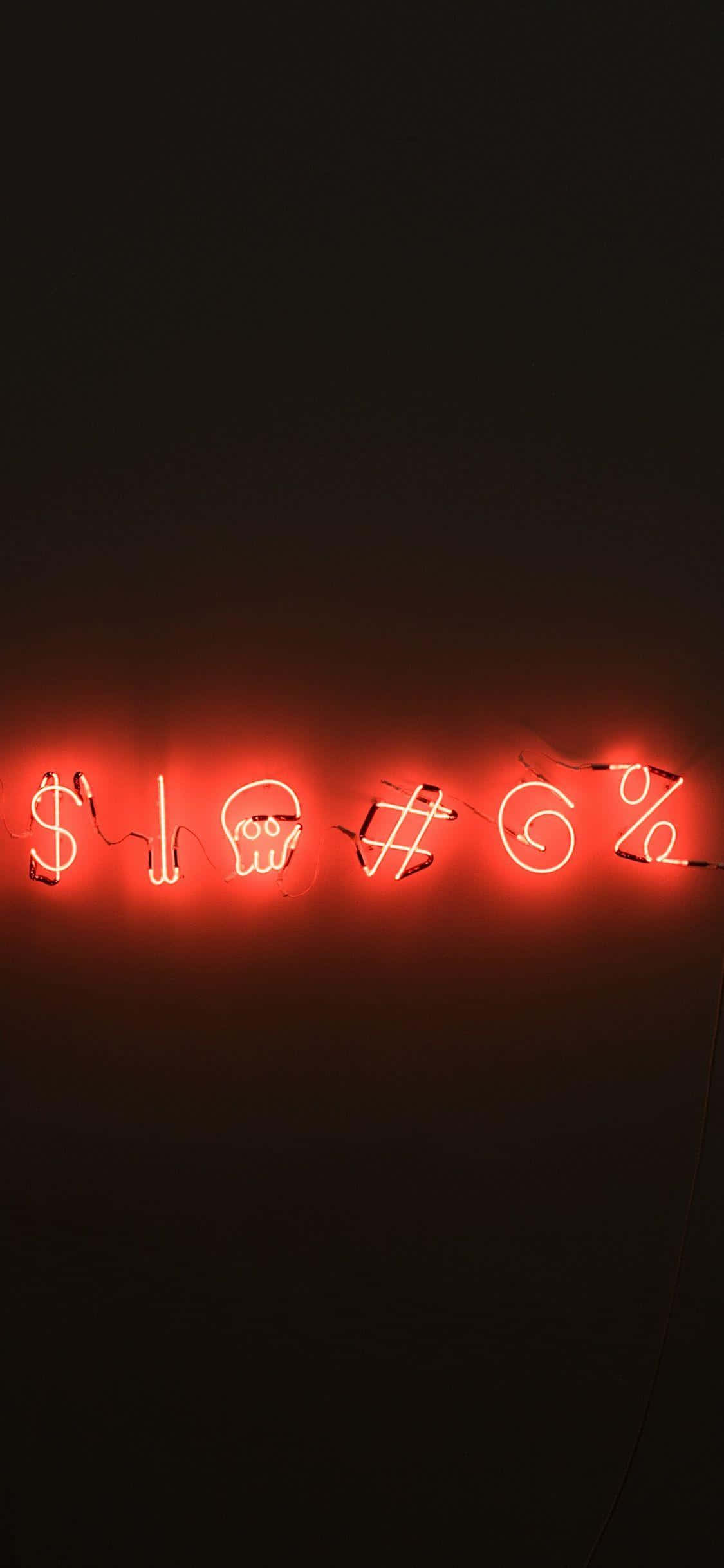 Die uitsonderlike neon-skakerings van die iPhone Muurpapier