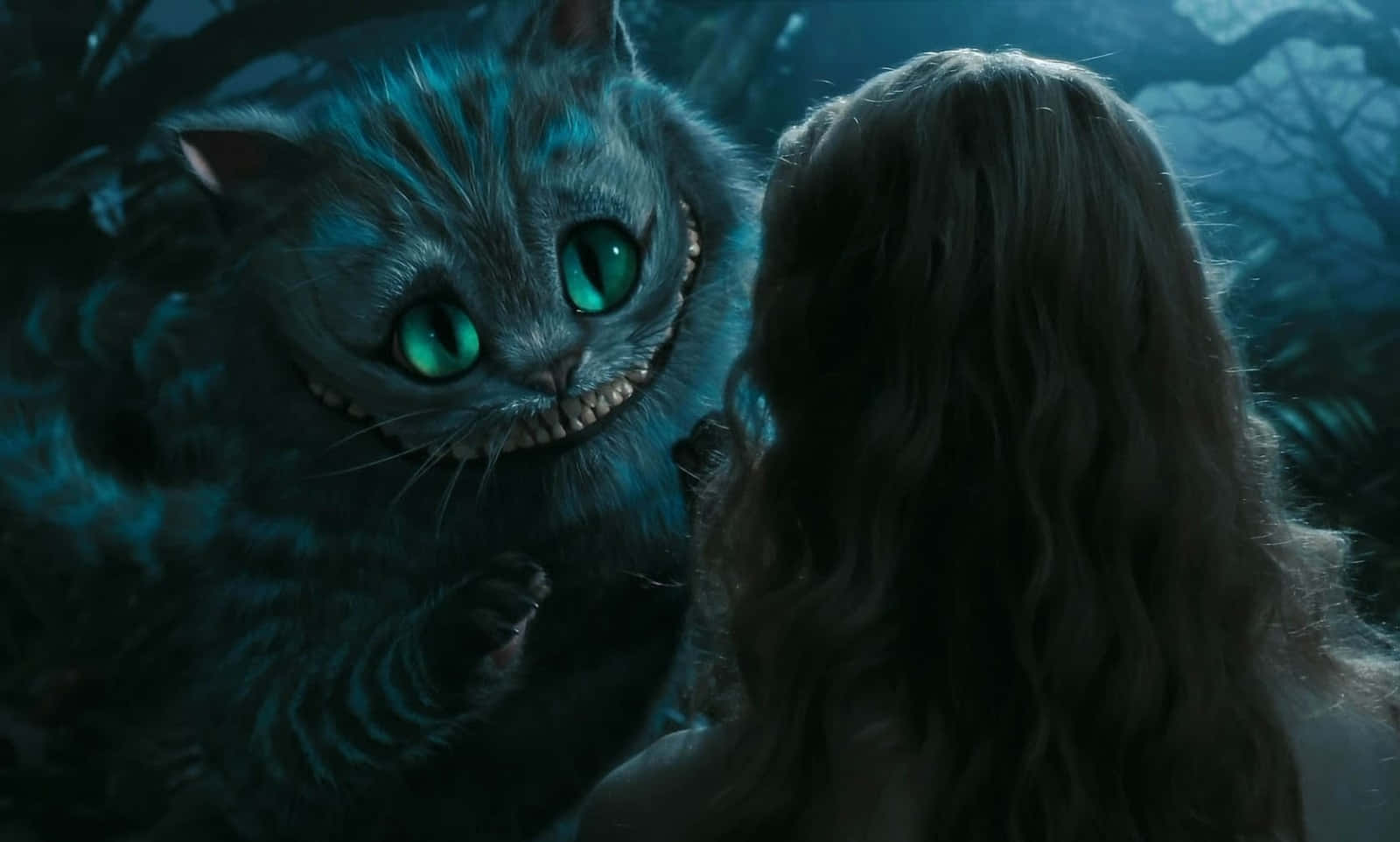 Die Wyse Cheshire Kat Muurpapier