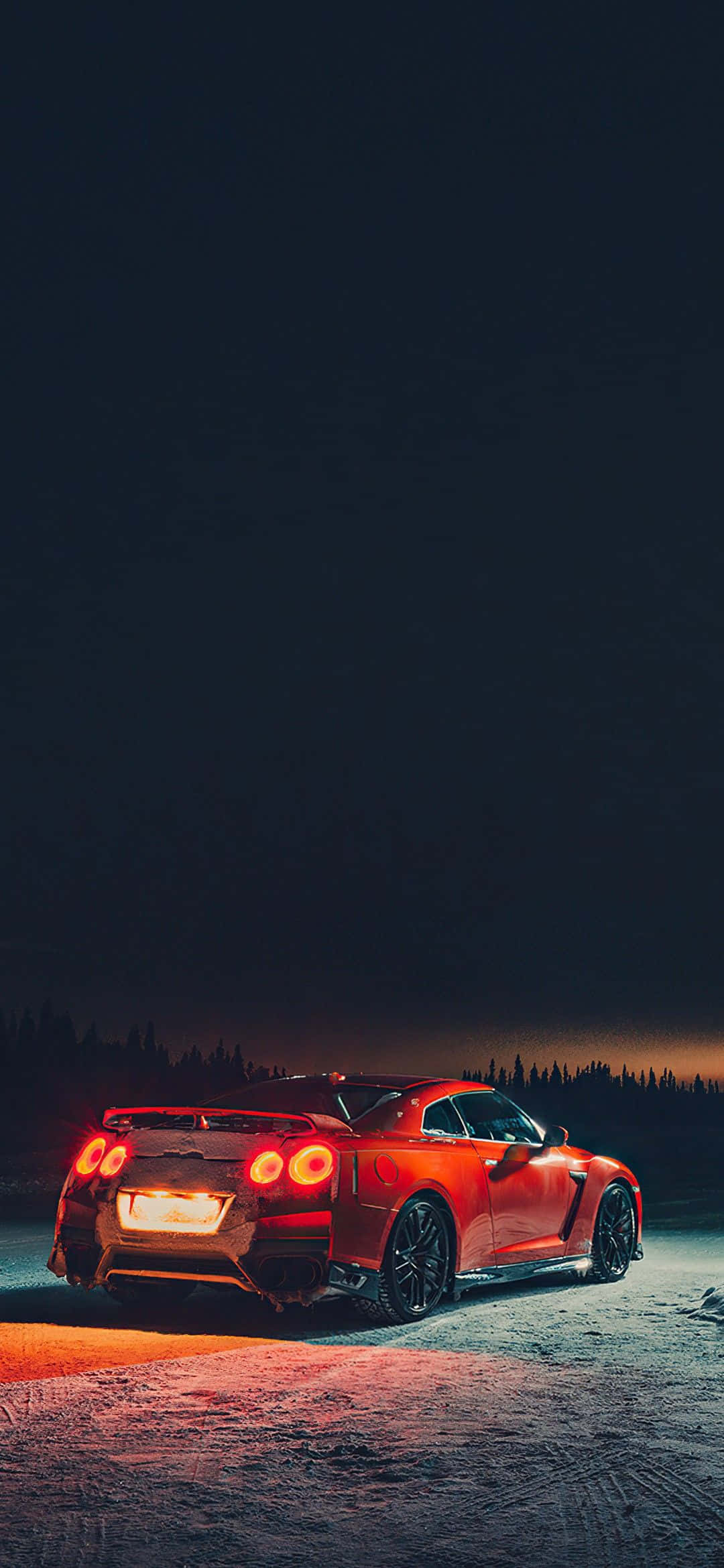 Dinamiese Nissan R35 GTR wat krag en styl ten toon stel Muurpapier