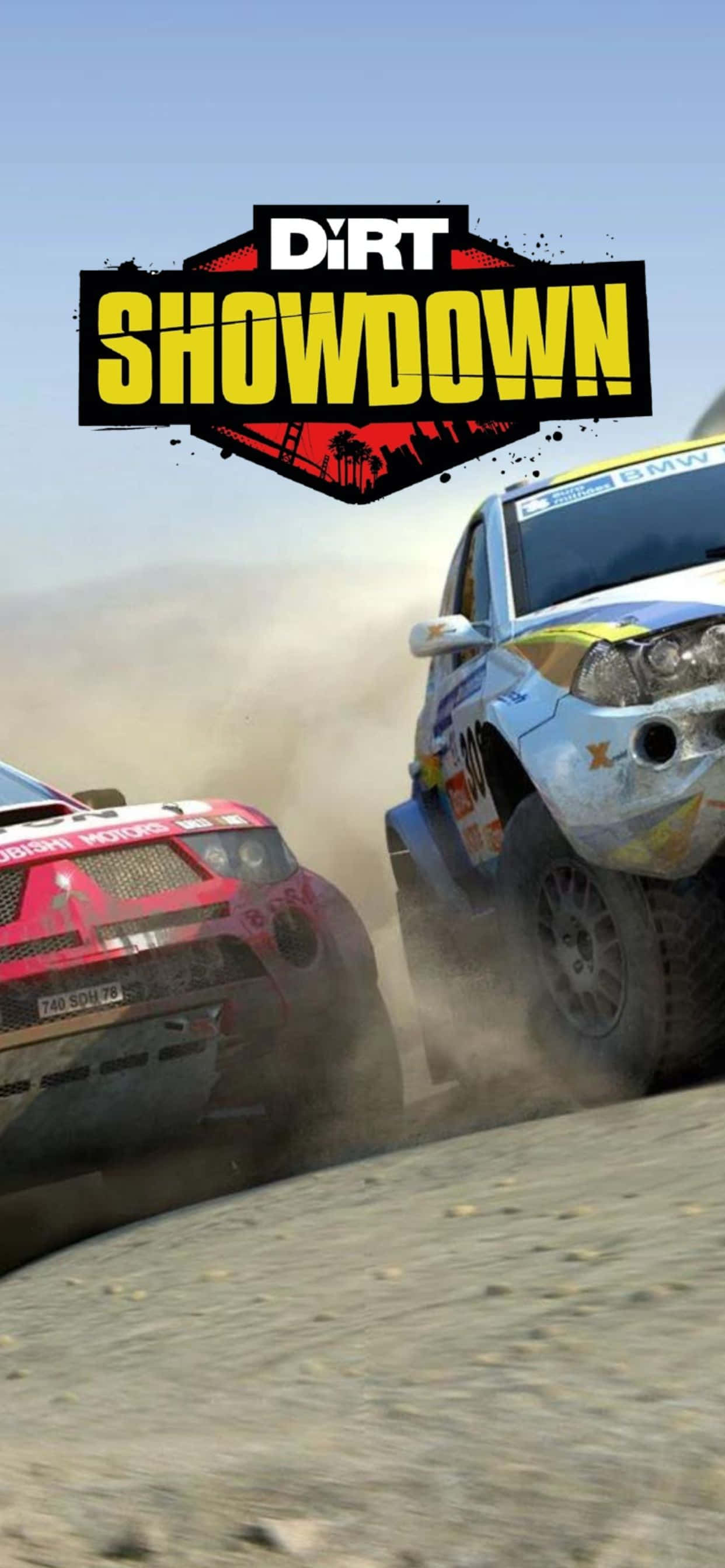dirt showdown rekenaarspeletjie Muurpapier