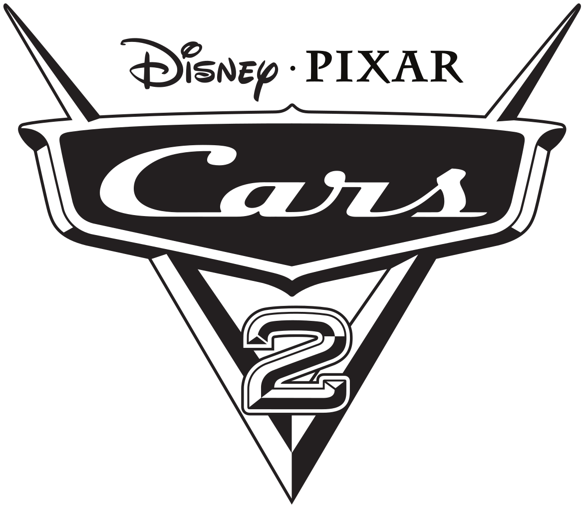 Disney Pixar Cars2-logo Muurpapier