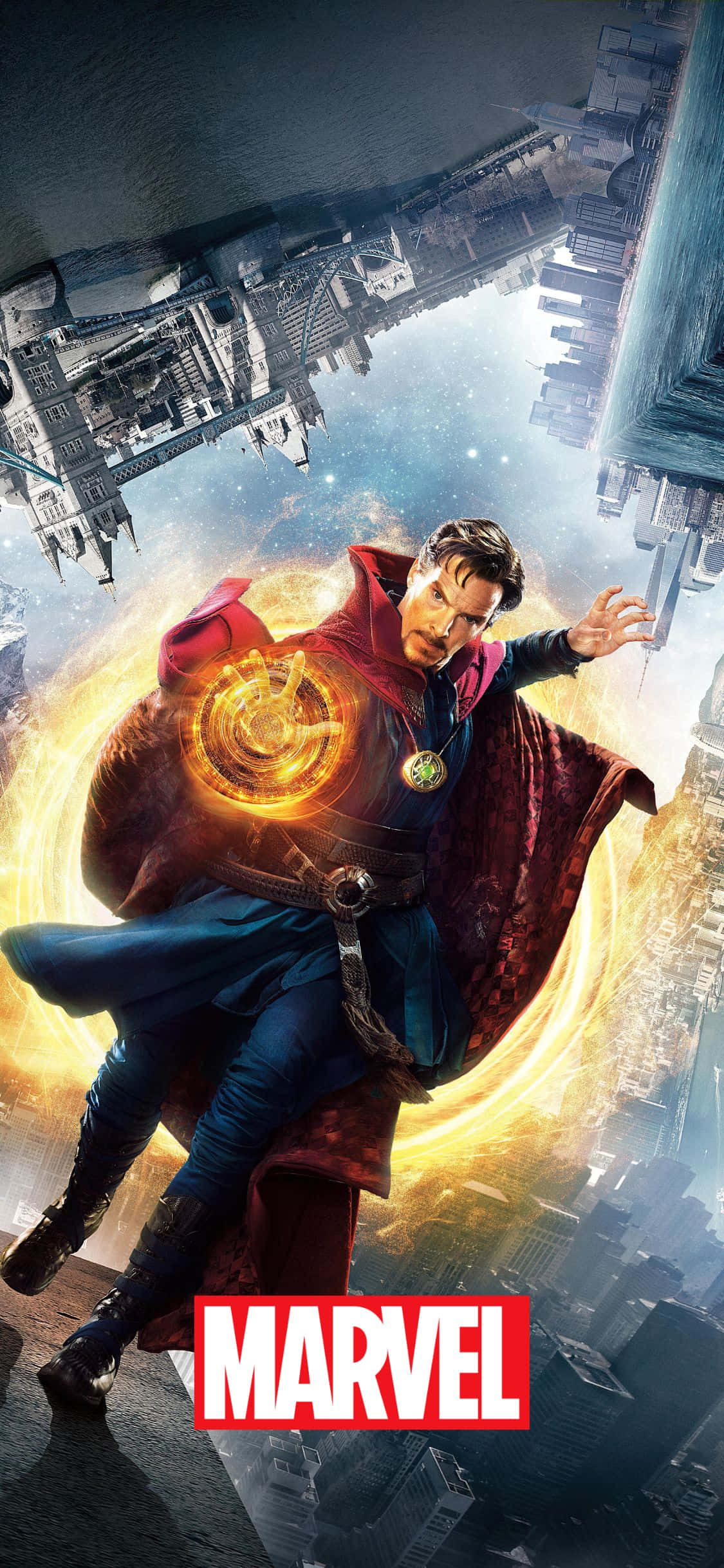 Doctor Strange iPhone XS Marvel Agtergrond Muurpapier