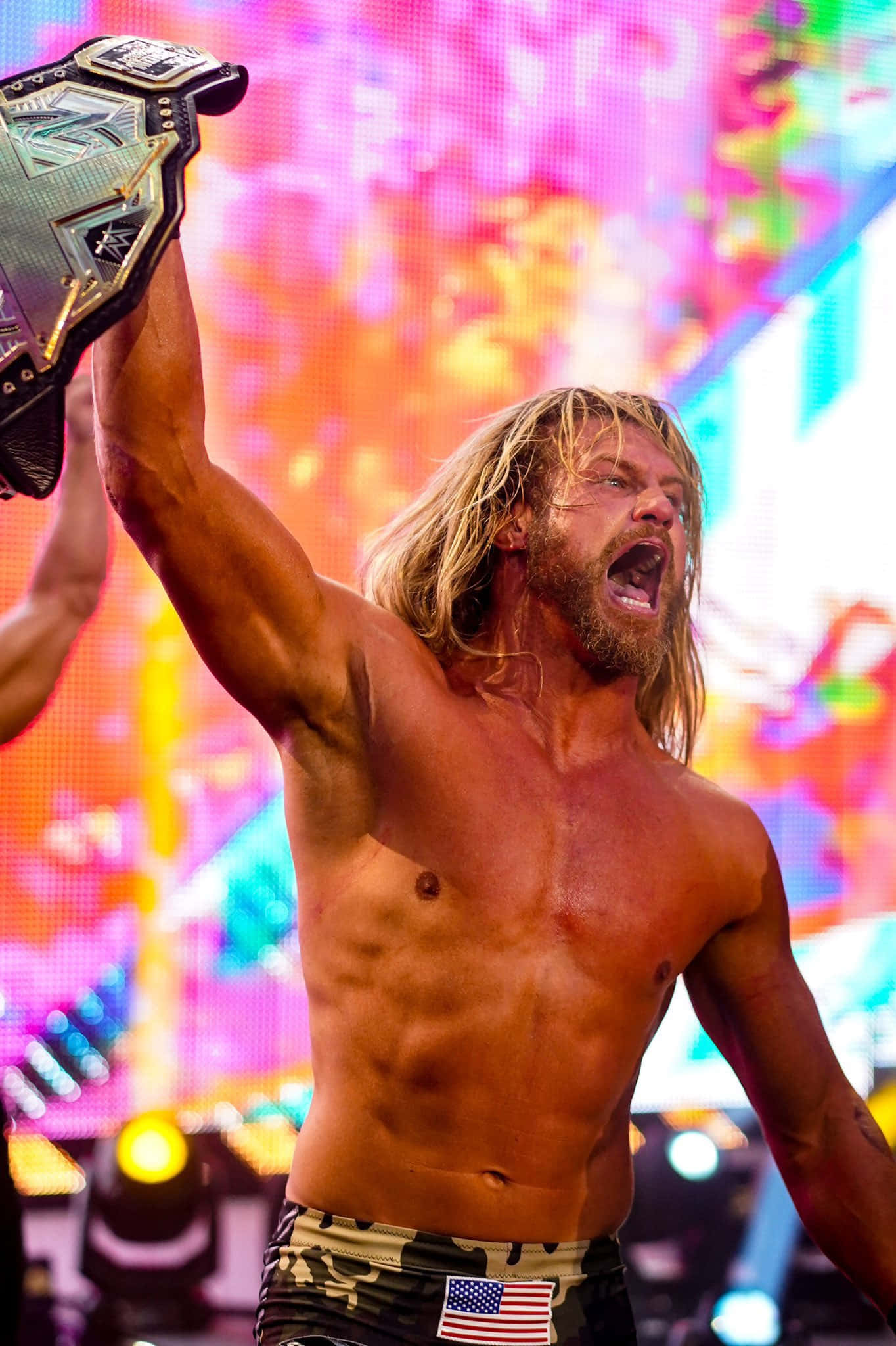 Dolph Ziggler Verenigde State Kampioen Muurpapier