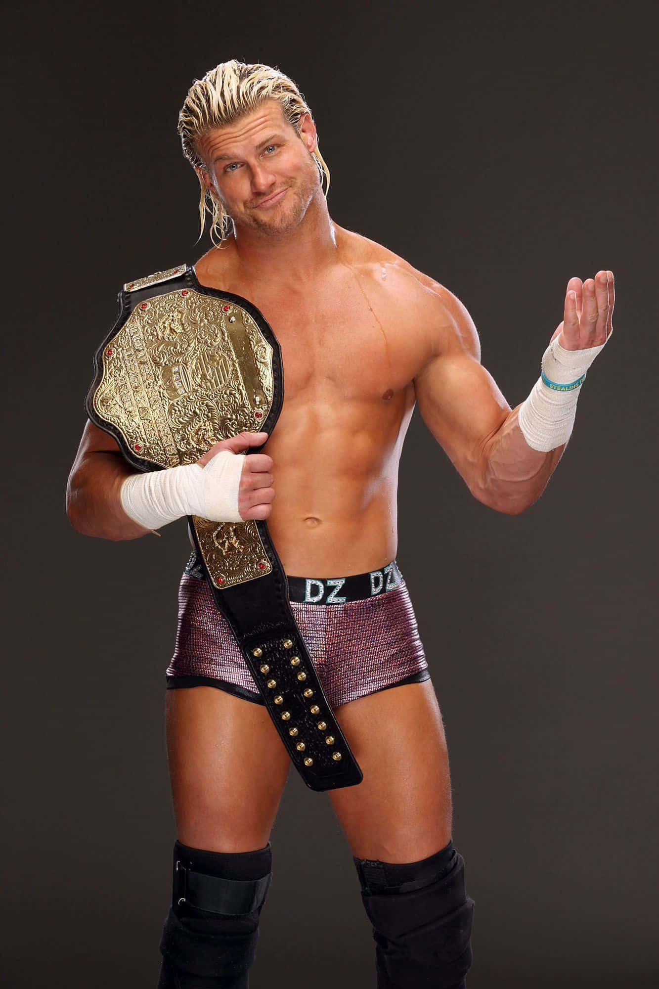 Dolph Ziggler WWE Kampioen Muurpapier
