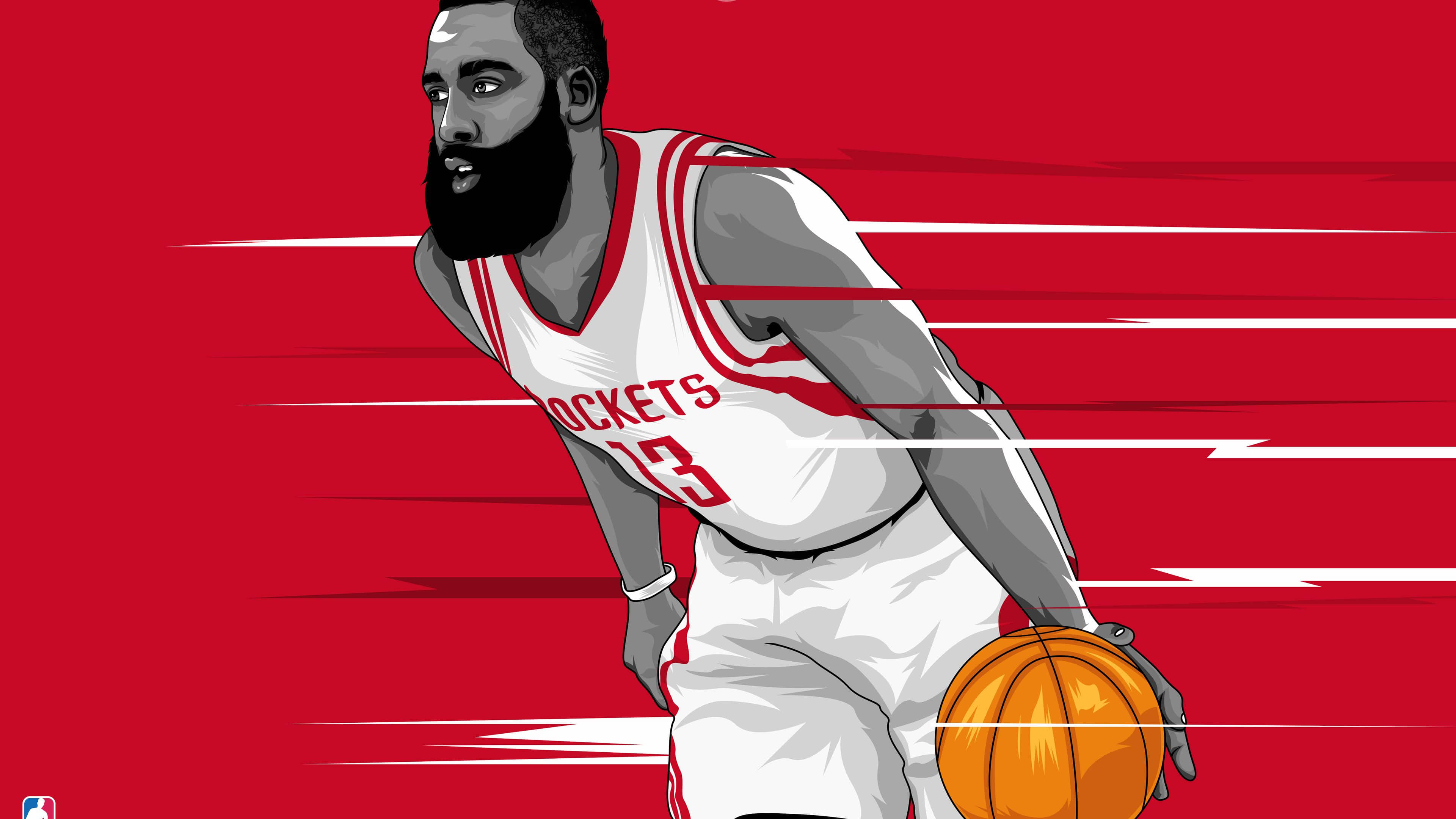 Dompel die kompetisie met 4K Basketbal Muurpapier