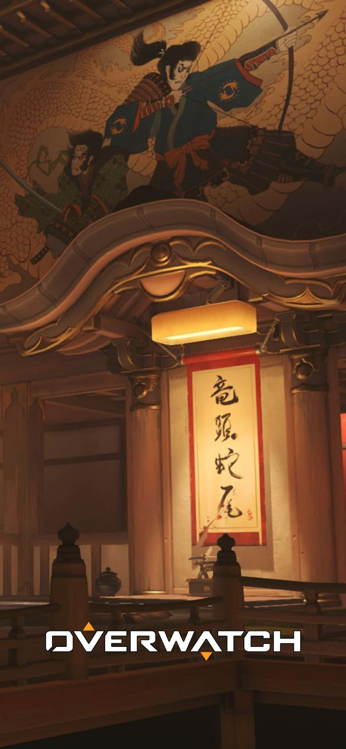 Dompel jouself onder in die epiese wêreld van Overwatch op iPhone X Muurpapier
