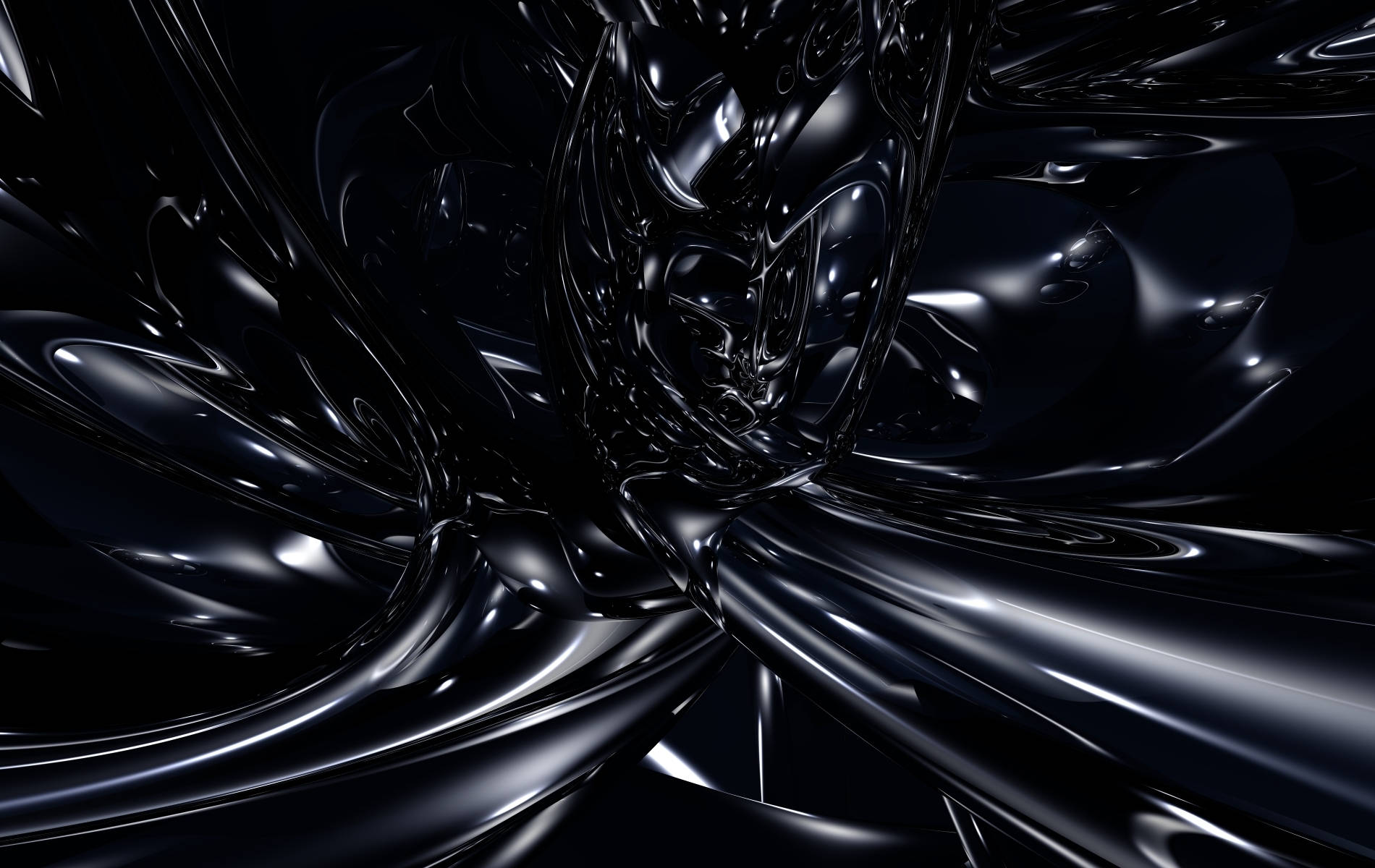 Donker 3D Abstrak Agtergrond — Donker anime GIF Muurpapier