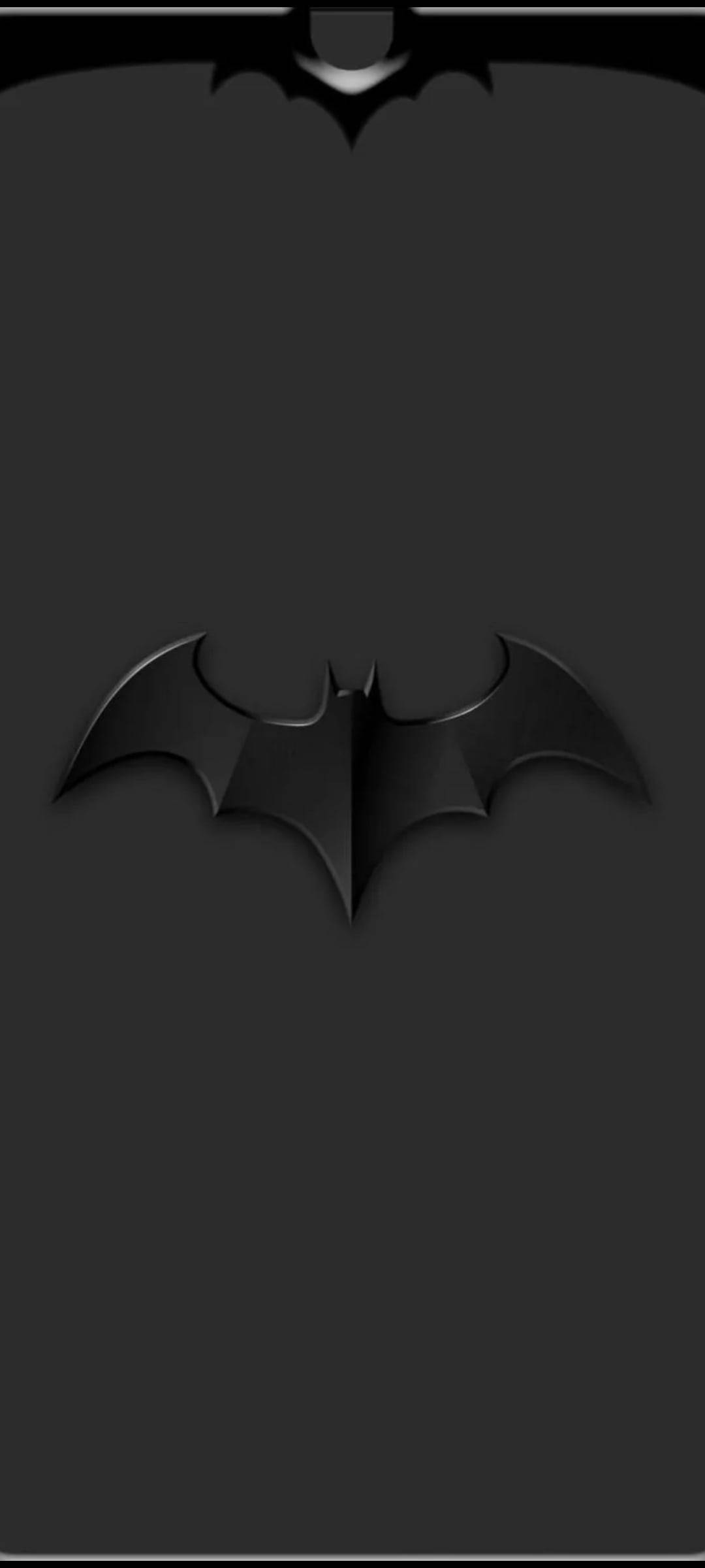 Dot Notch Batman se Vlermuis-simbool Muurpapier