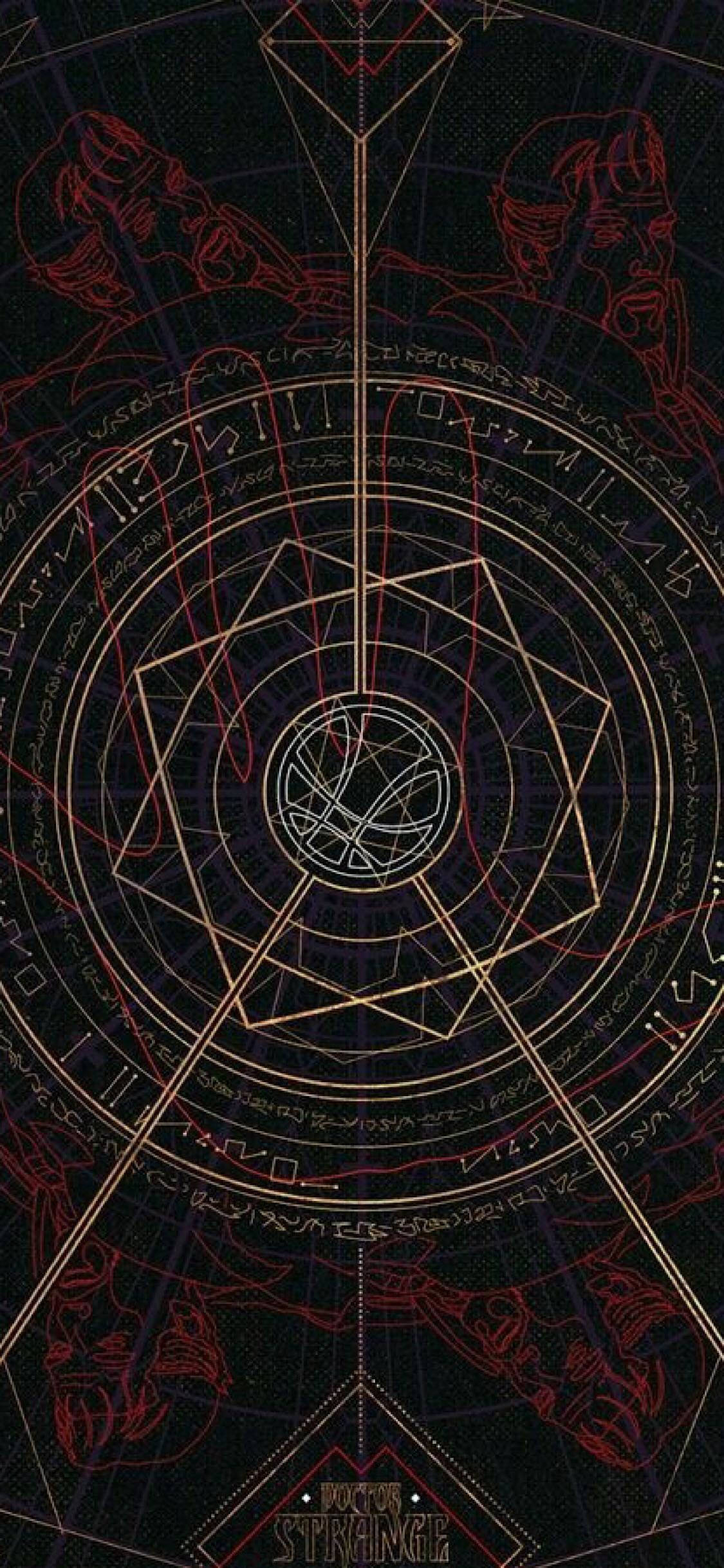 Dr Strange Neem die Moeilike Besluite Muurpapier