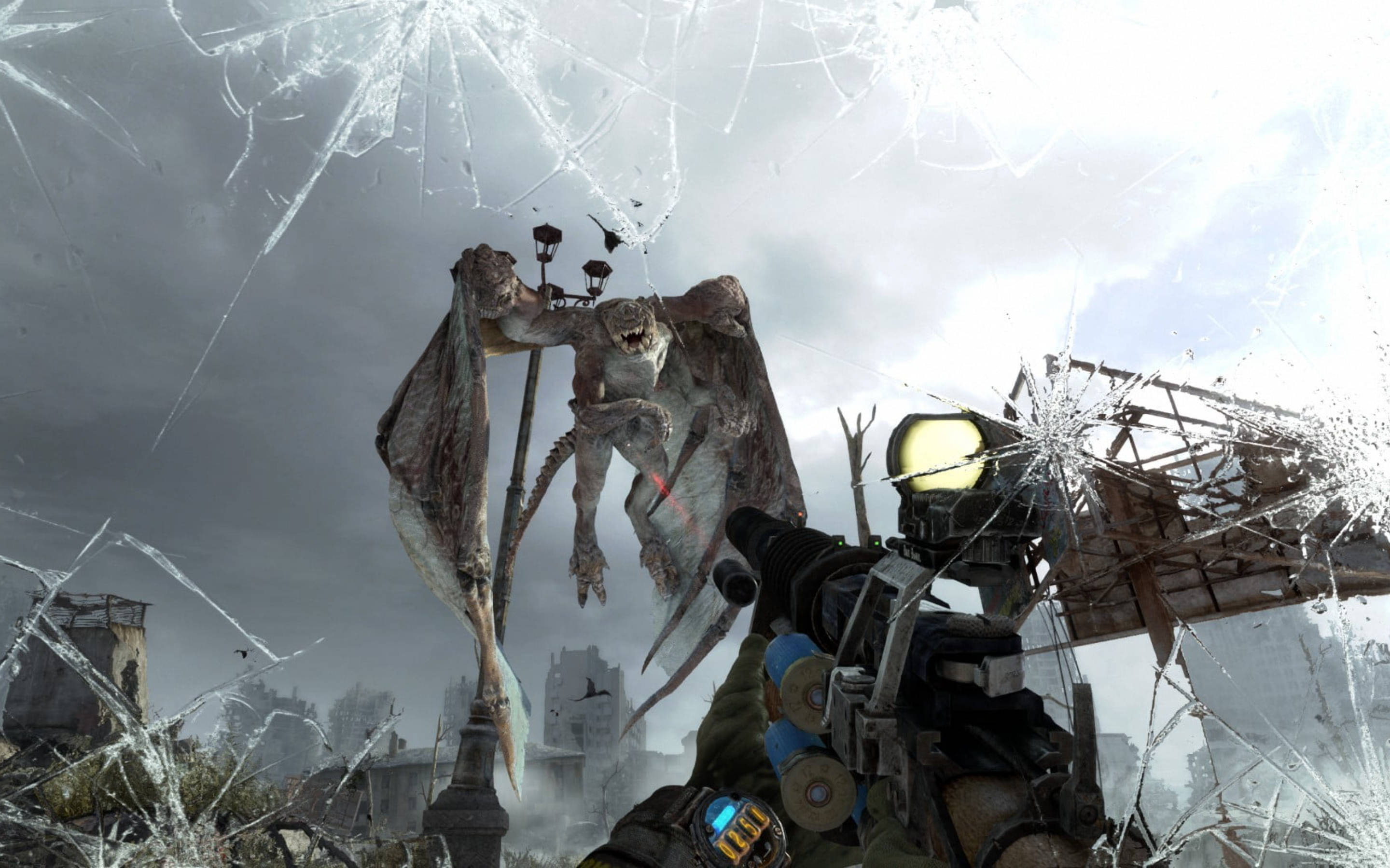 Draak in Metro Redux Muurpapier