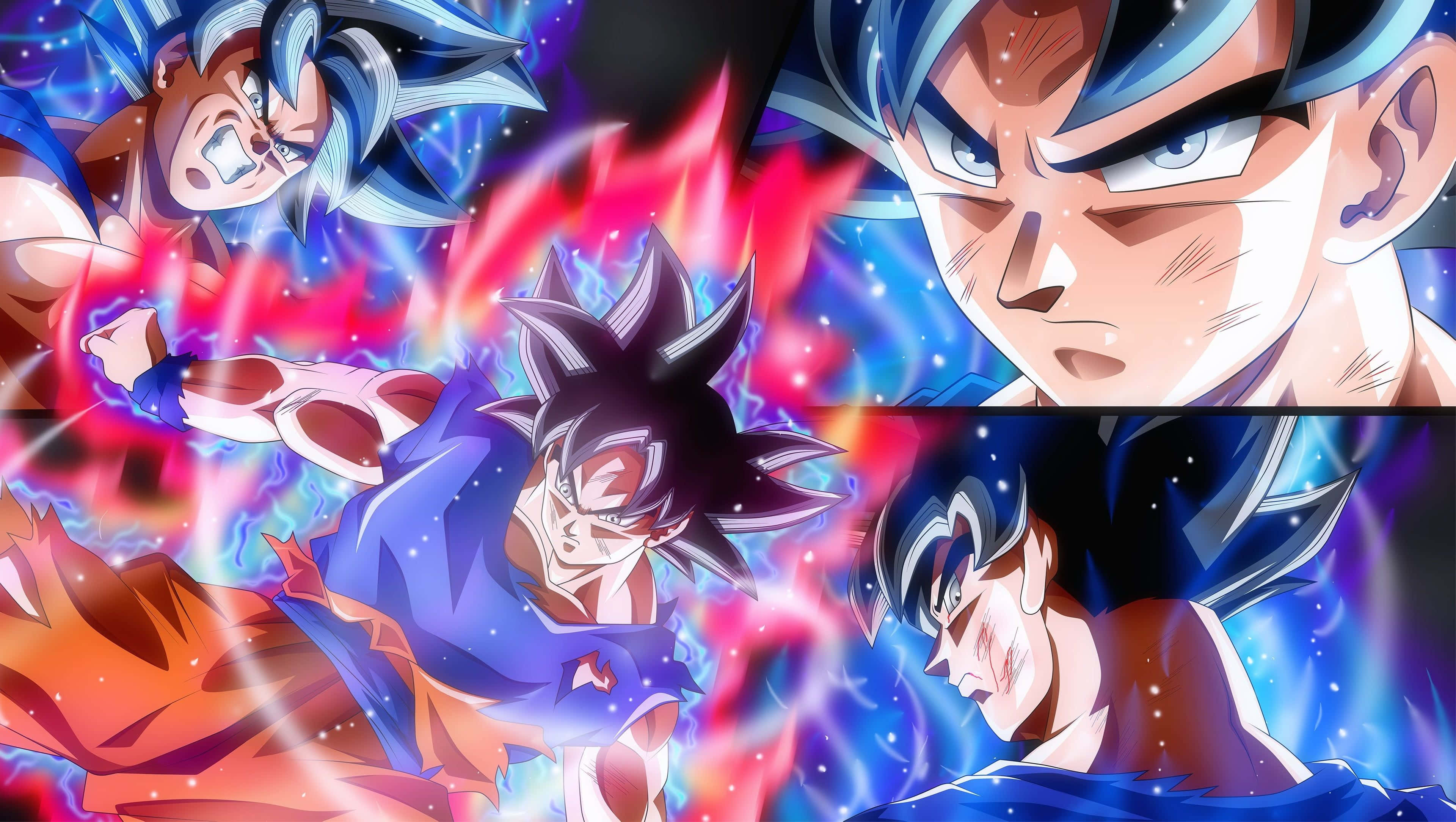 Dragon Ball Super Anime Prent Muurpapier