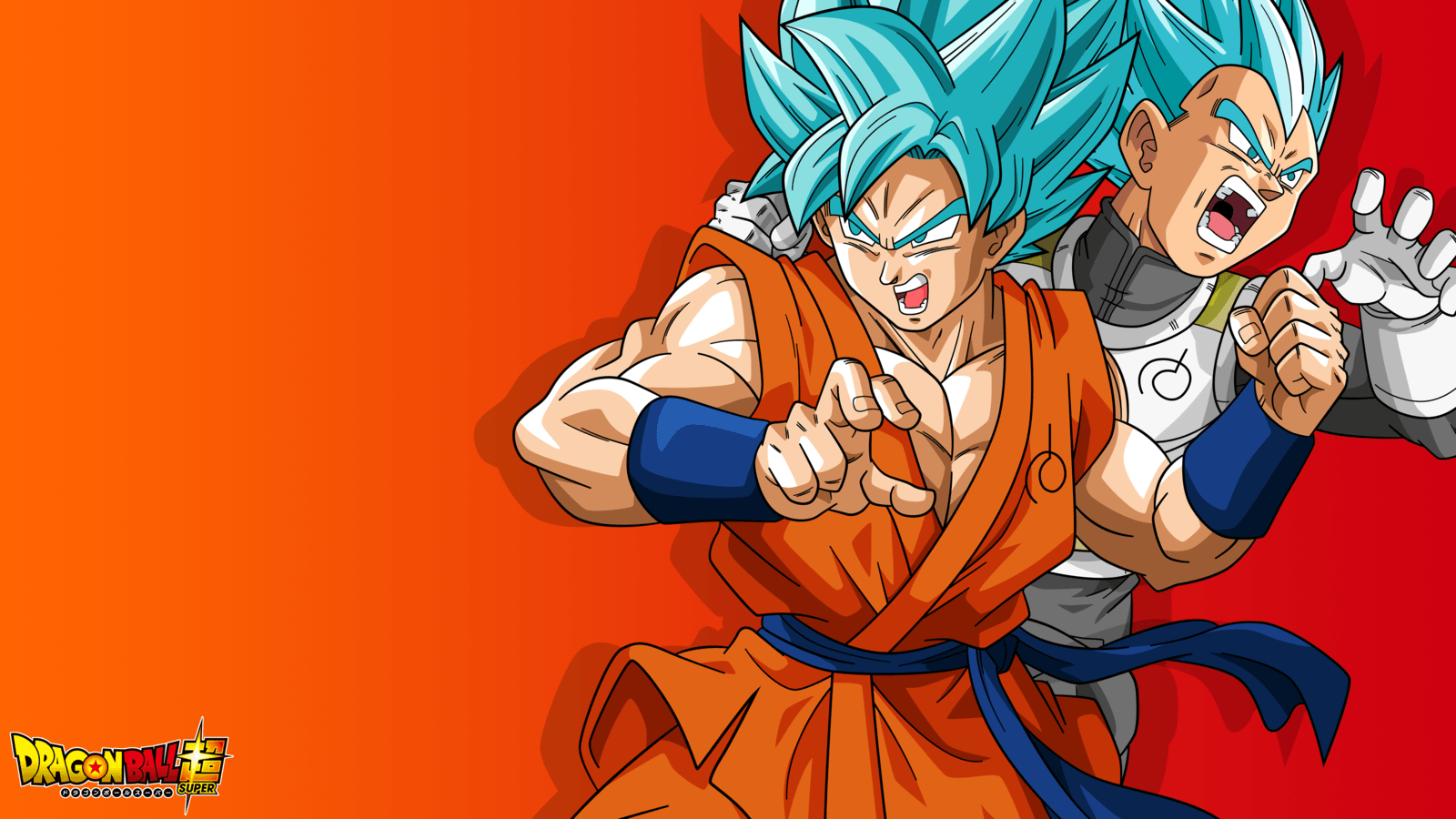 Dragon Ball Super 1600 x 900 agtergrond Muurpapier