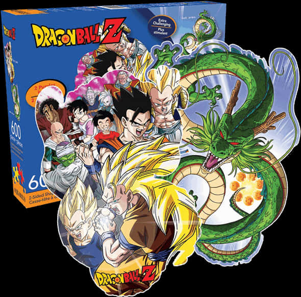 Dragon Ball Z Legkaart Verpakking Muurpapier
