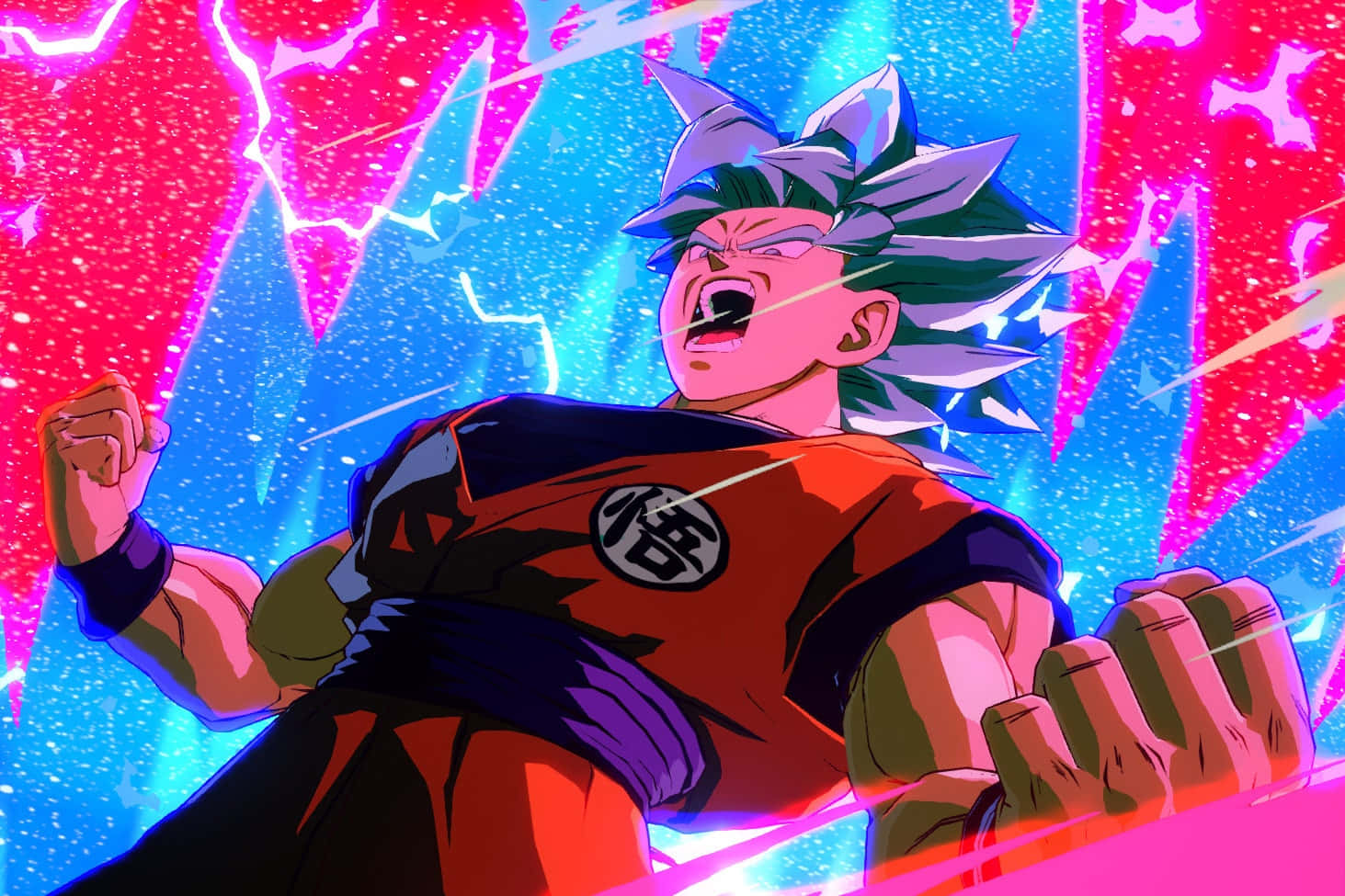 Dragon Ball Z Ontwykende Kuns Muurpapier