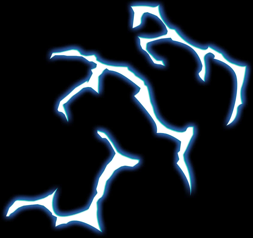 Dragon Ball Z Silhouette Energie Aura Muurpapier