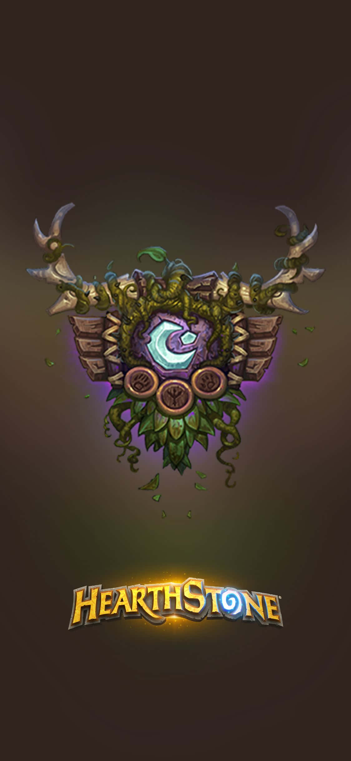 Druïde Wapen iPhone XS Hearthstone Agtergrond Muurpapier