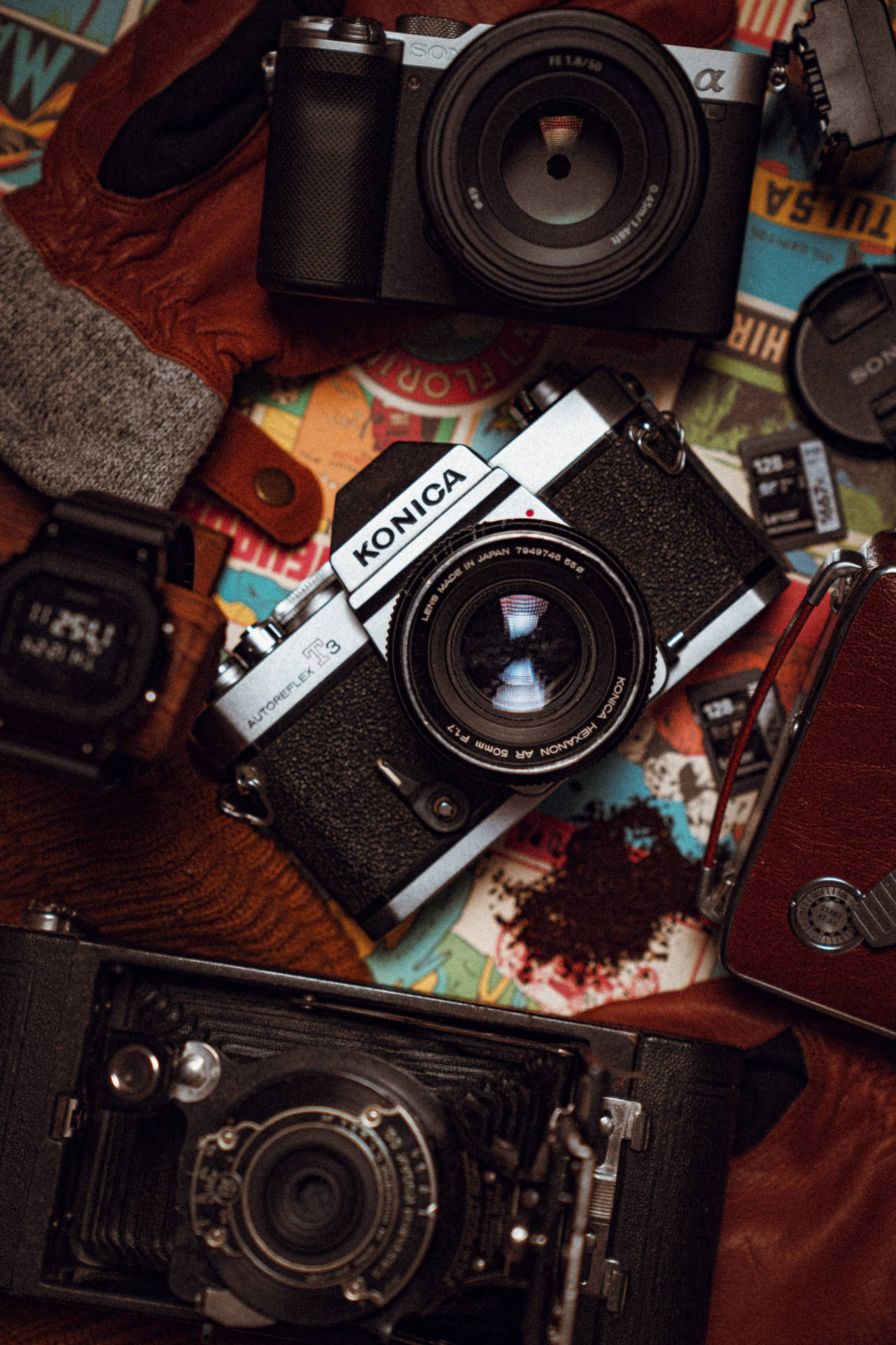 DSLR Kamera Plat Lê Estetika
