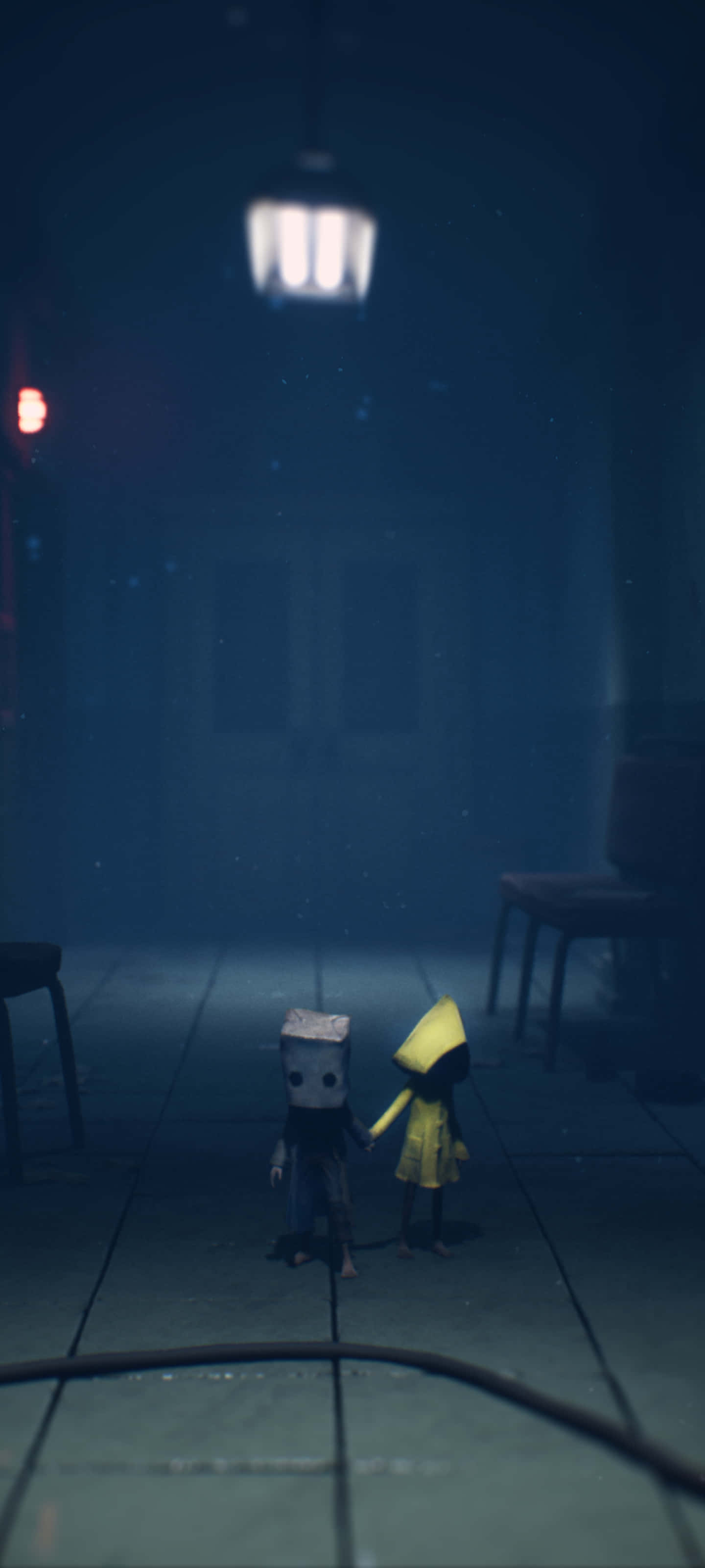 Duik in die donker en geheimsinnige wêreld van Little Nightmares Muurpapier