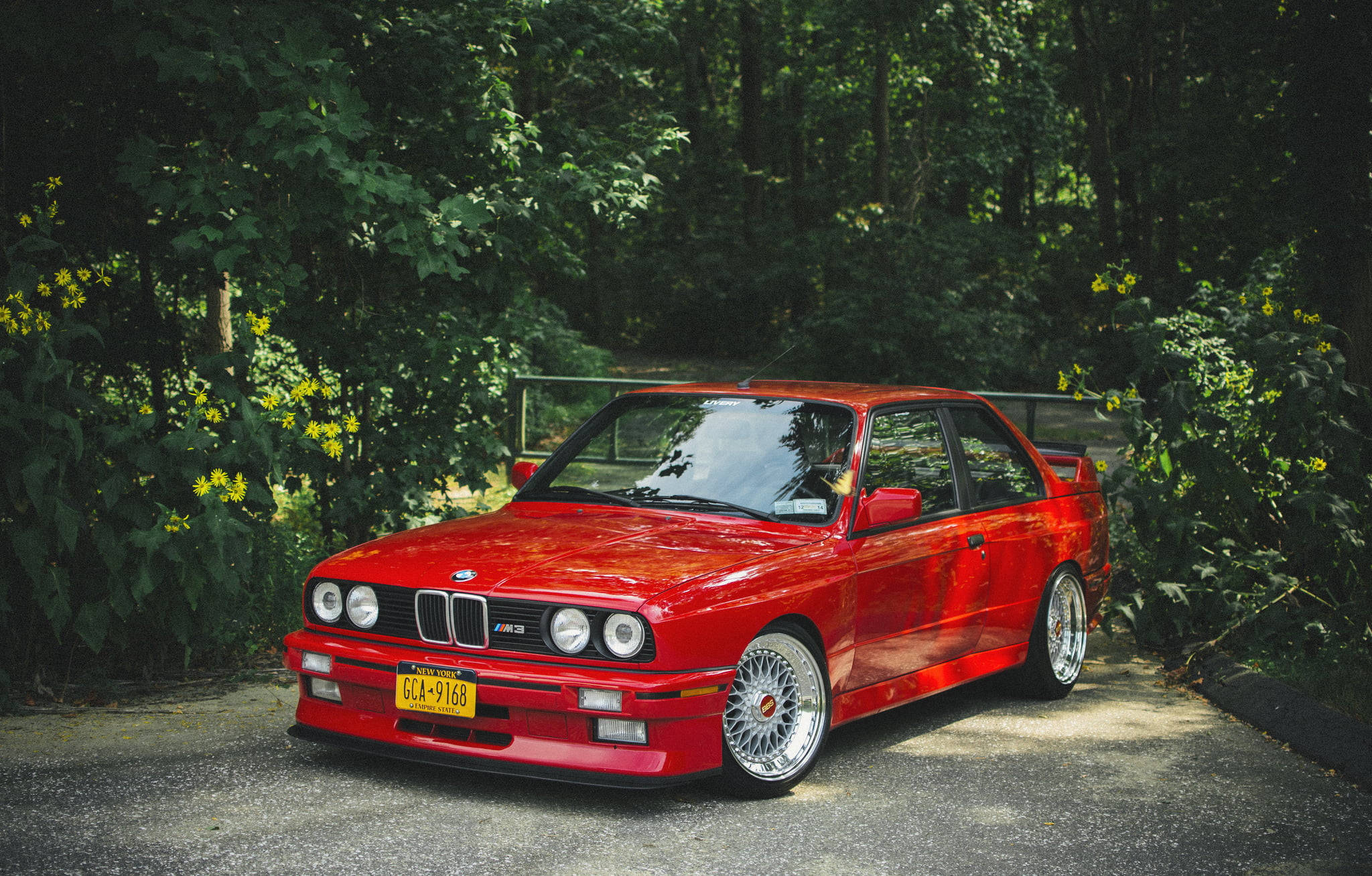 E30 M3 BMW-rekenaar Muurpapier