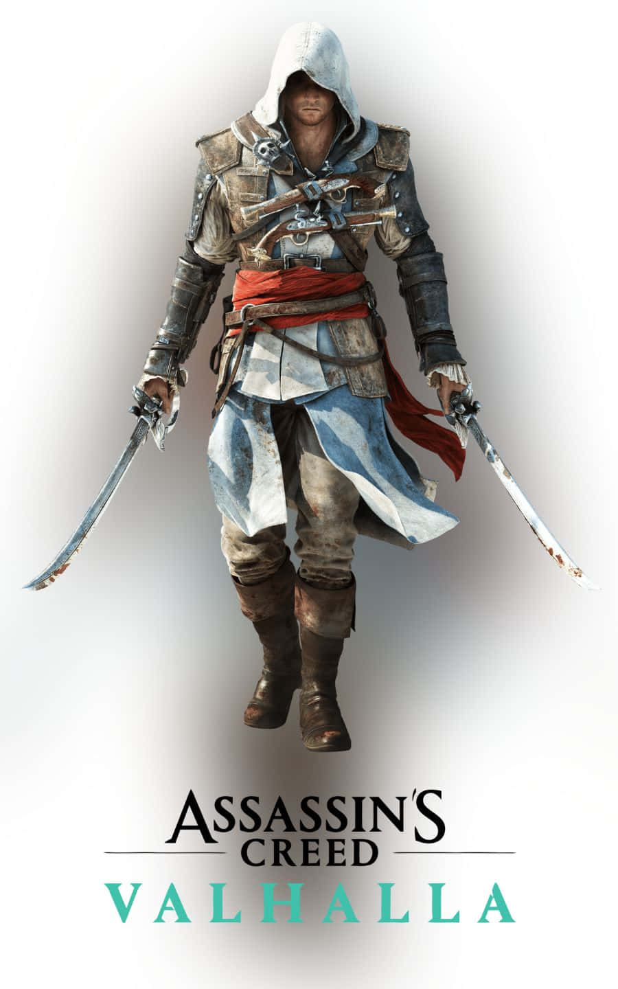 Edward Kenway 1440p Assassin's Creed Valhalla Agtergrond Muurpapier