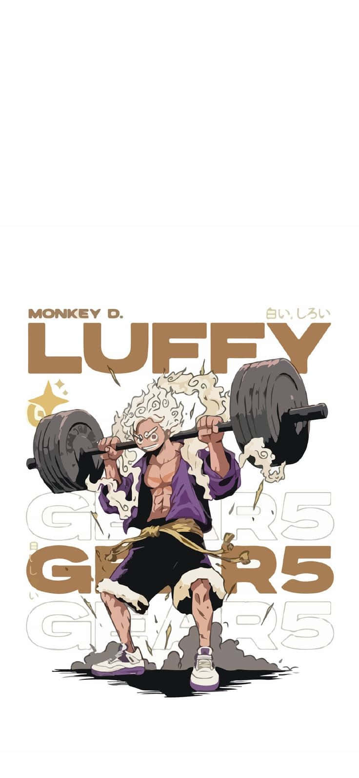 een stuk luffy rat 5 Muurpapier