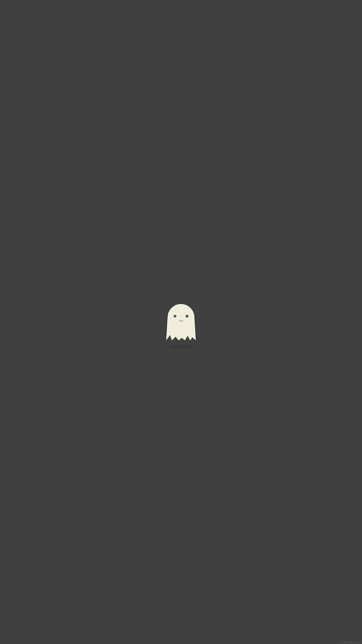 Eenvoudige Estetiese Bleek Spook Muurpapier