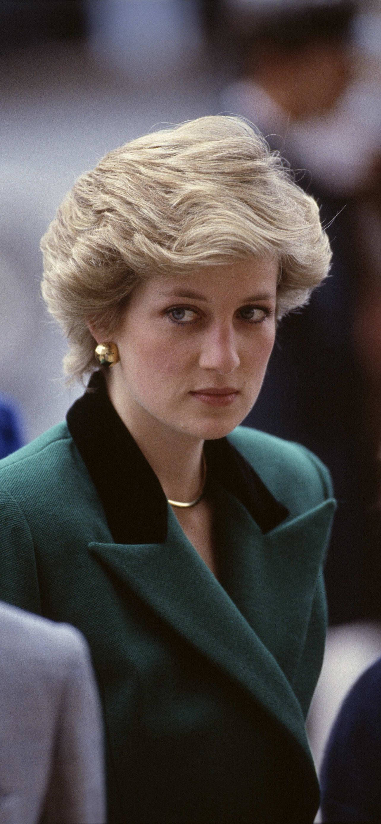 Eenvoudige Koninklike Prinses Diana Muurpapier