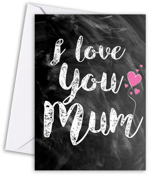 Ek is Lief vir Jou Ma Groetekaart Muurpapier