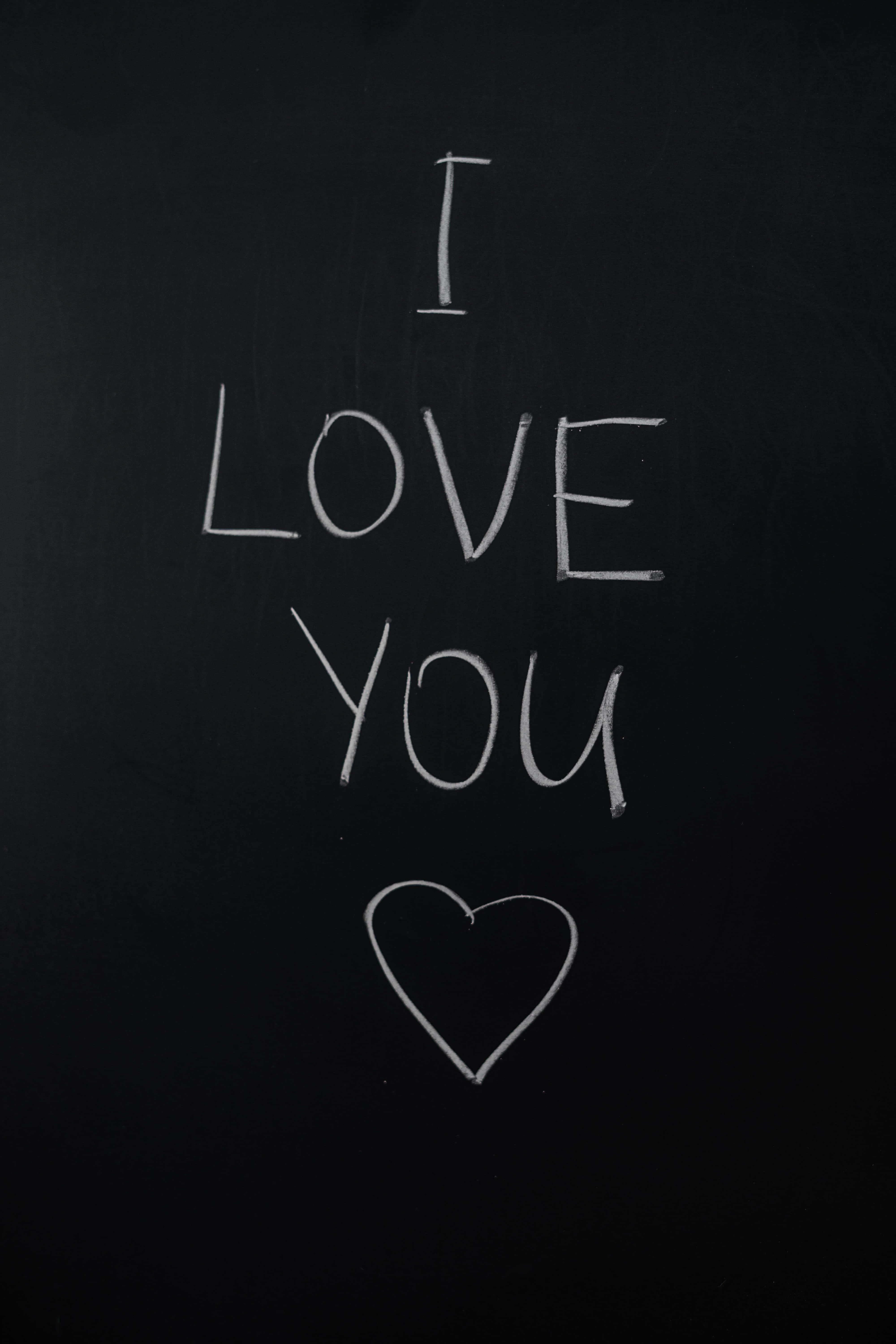 Ek is Lief vir Jou prente Muurpapier