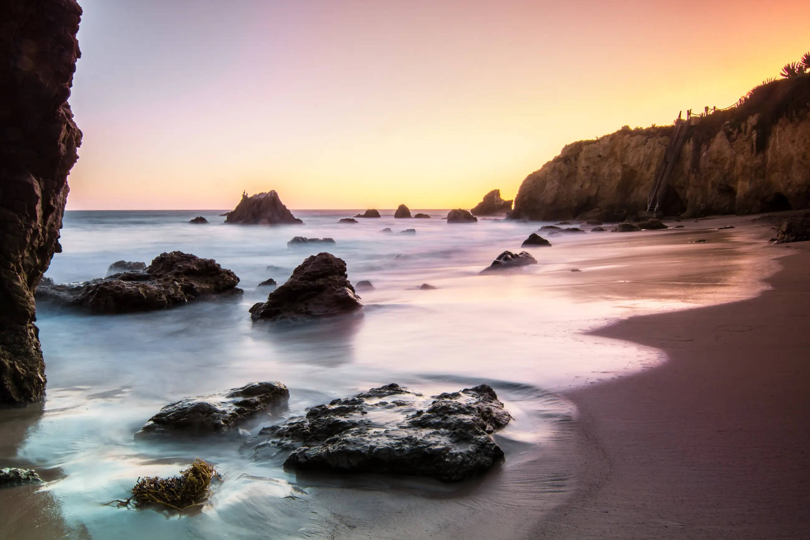 El Matador Los Angeles Sonsondergang Muurpapier