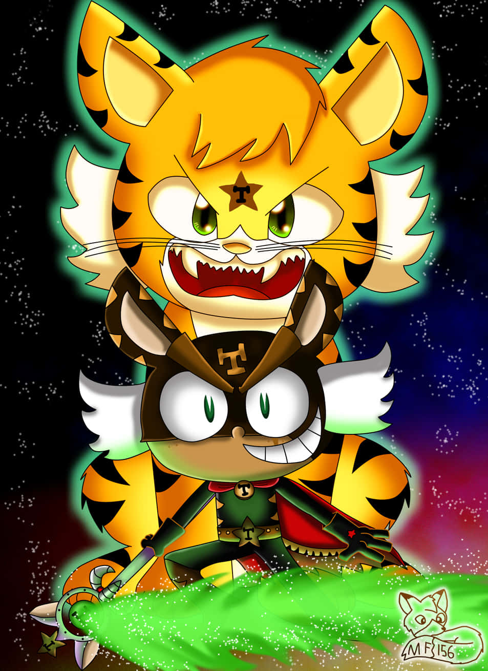 El Tigre: Die Avonture van Manny Rivera in Tier Vorm Muurpapier