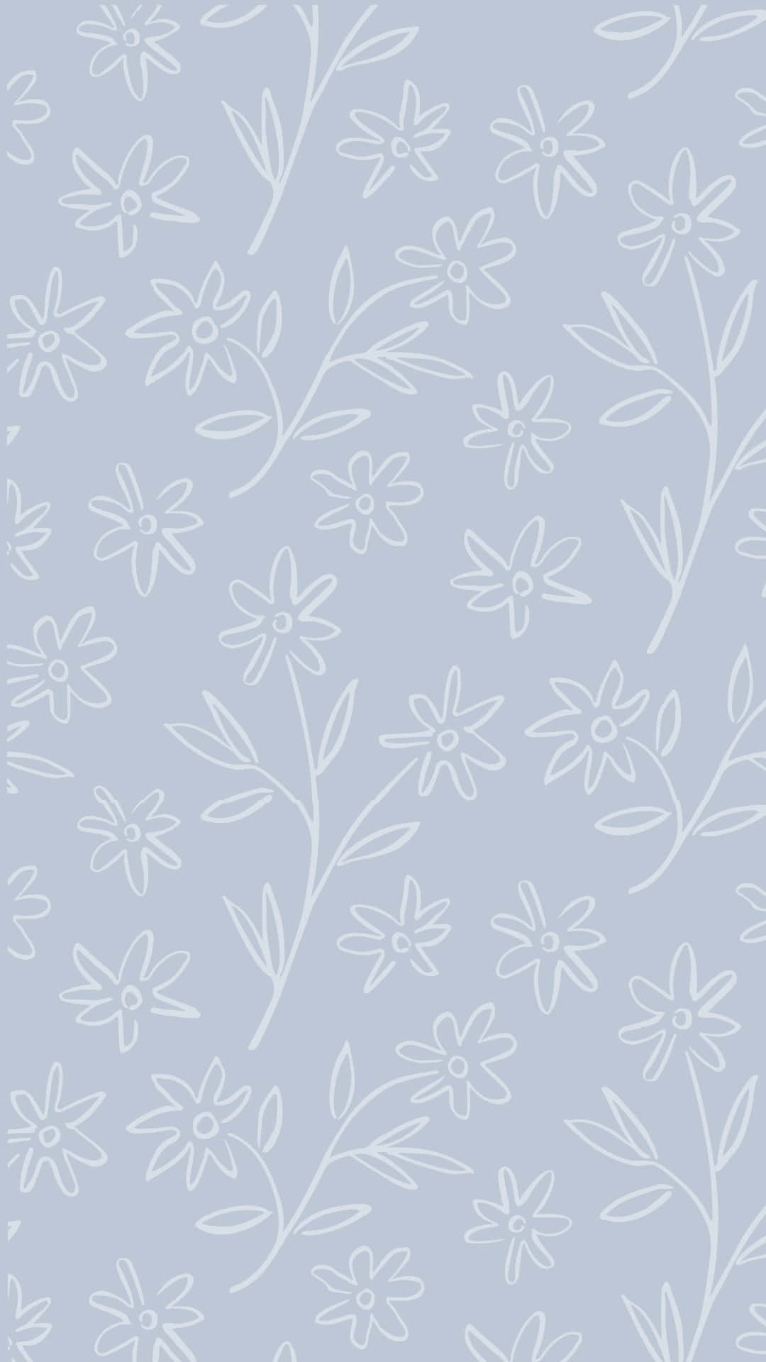 Elegante Blommuurpapier vir Fone Muurpapier
