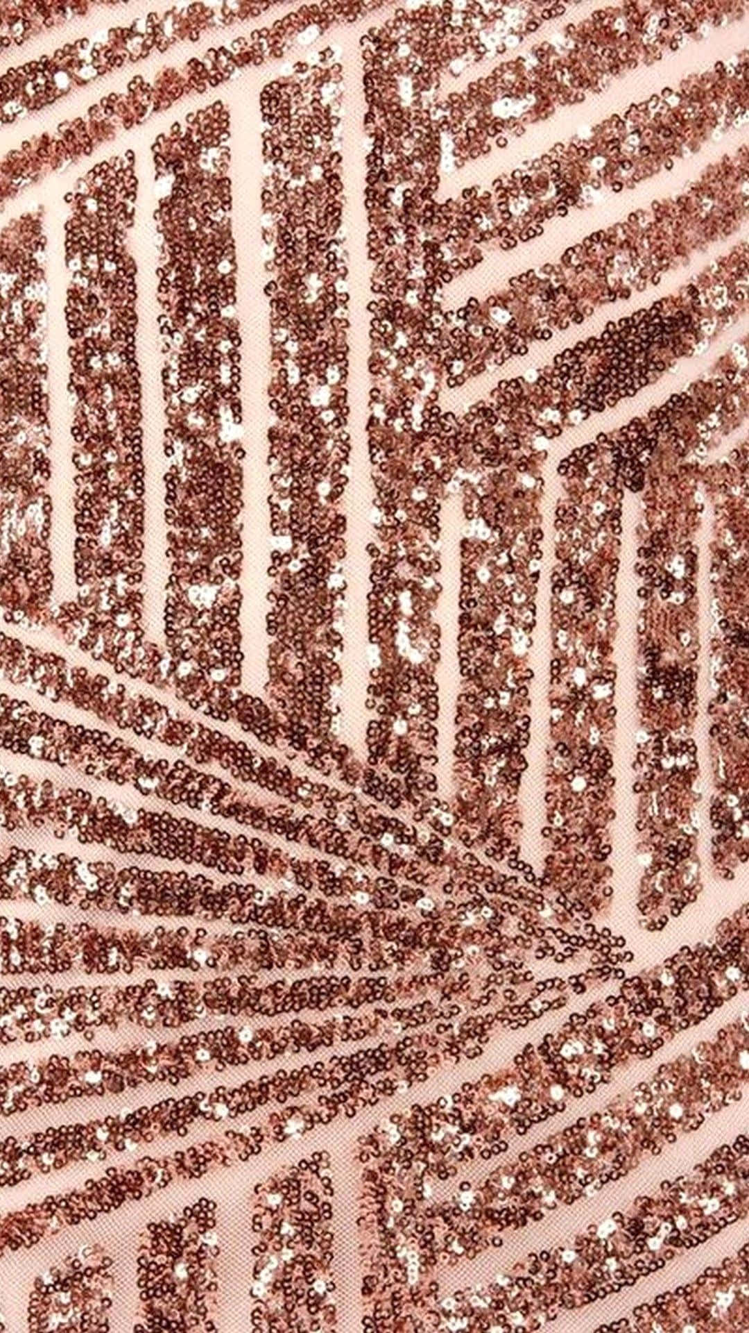 Elegante Roosgoud Glitter Agtergrond Muurpapier