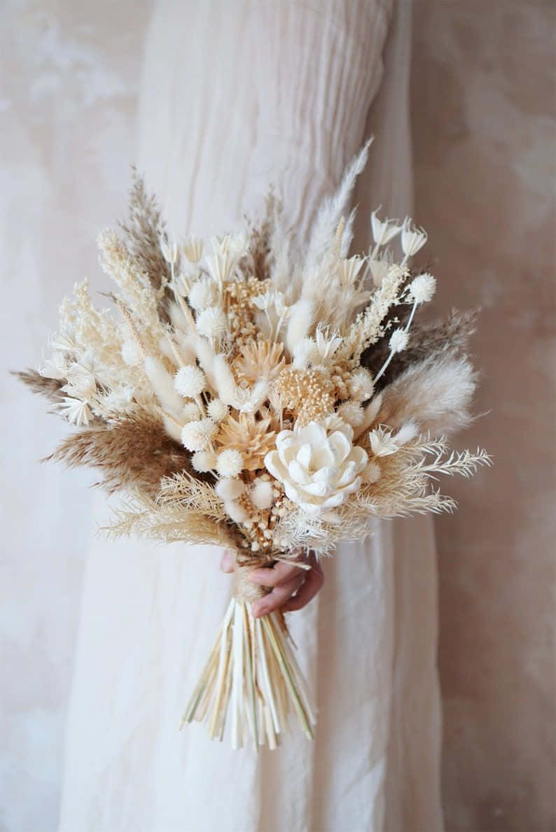 Elegante Ruiker Prent Muurpapier