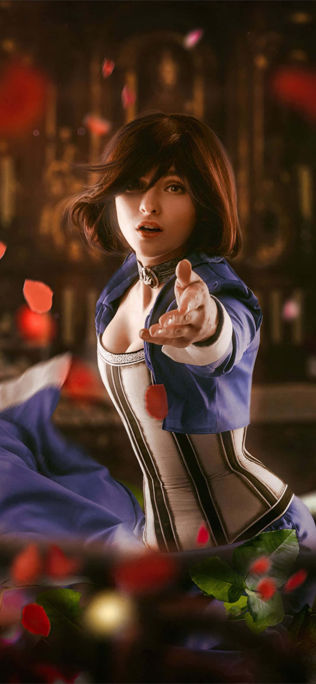 Elizabeth Vervaag iPhone Xs Max Bioshock Infinite Agtergrond Muurpapier