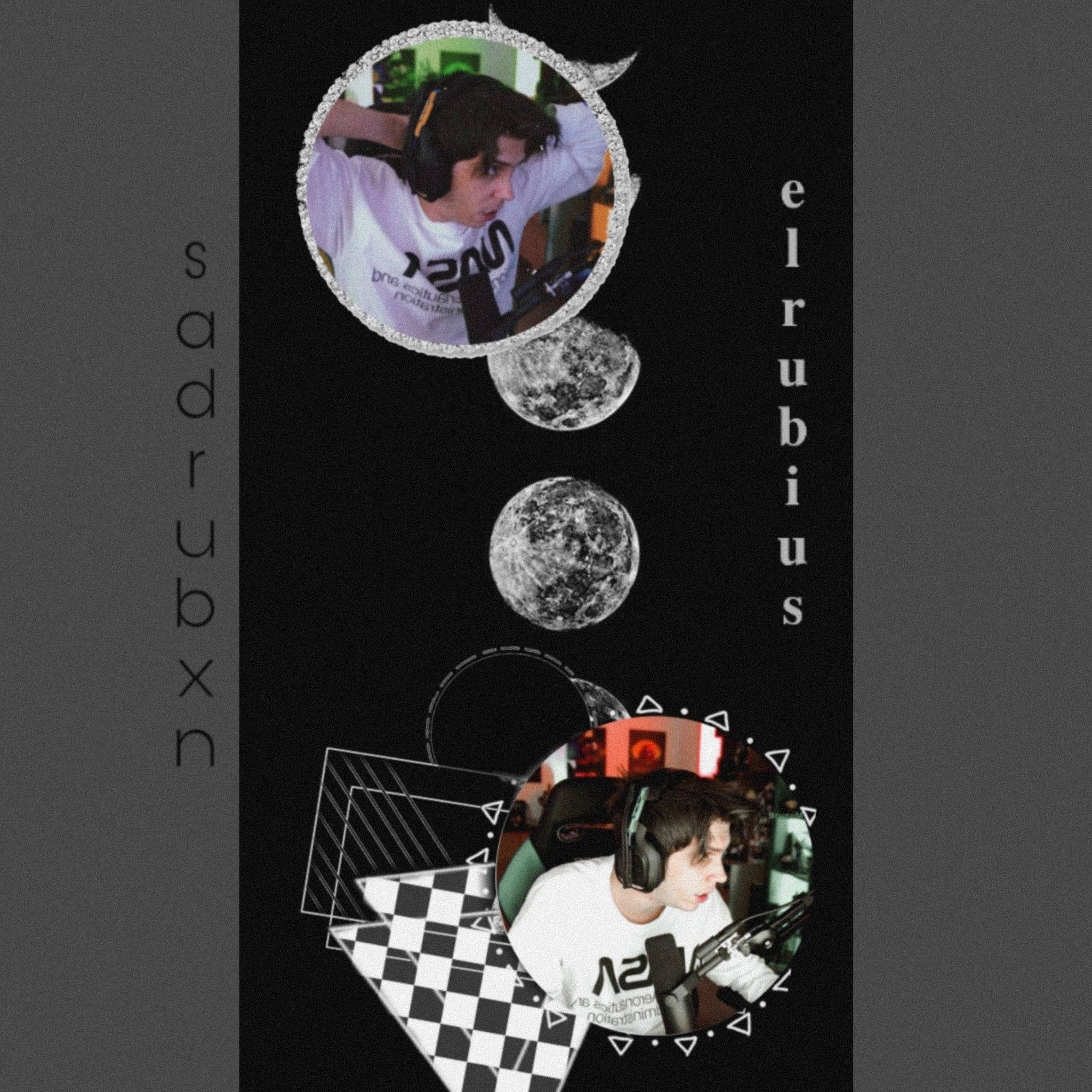 ElrubiusOMG Aanhanger Kuns Collage Muurpapier