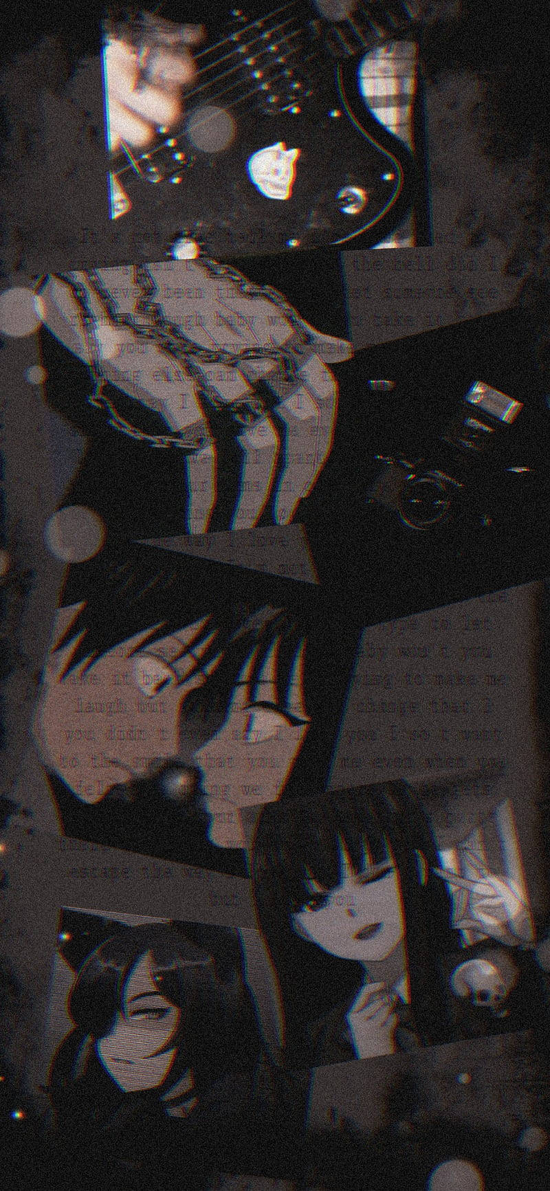 Emo Estetiese Anime Muurpapier