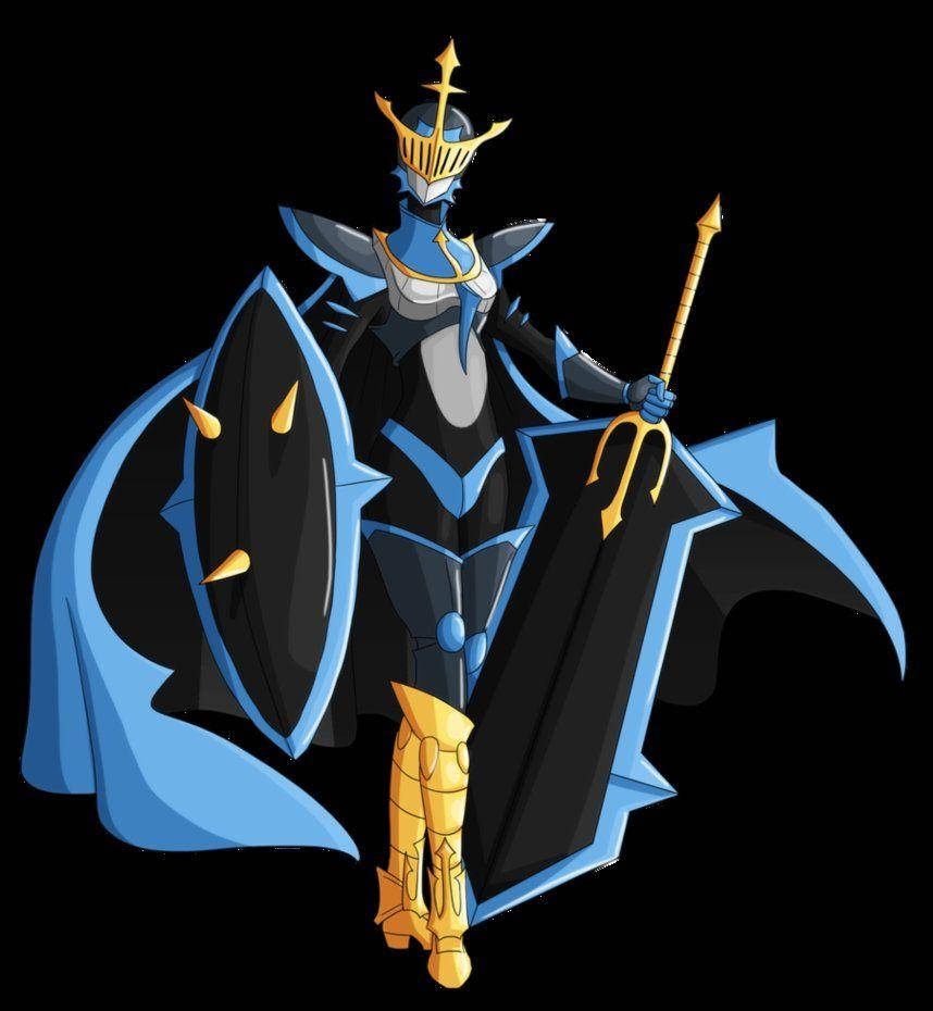 Empoleon-tema Ridderkuns Muurpapier