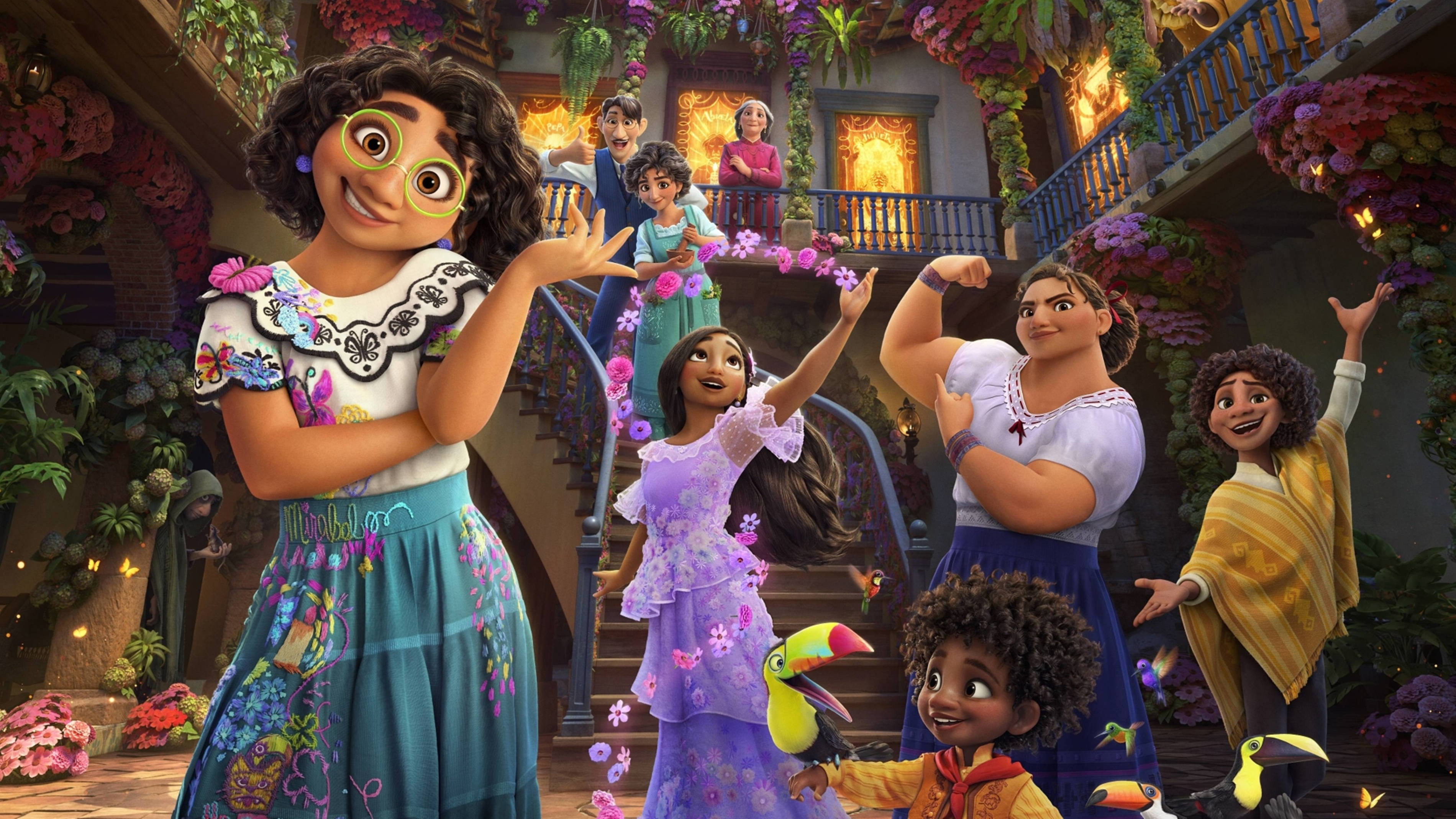 Encanto 2021 Familie Disney 4K Ultra Wyd Muurpapier