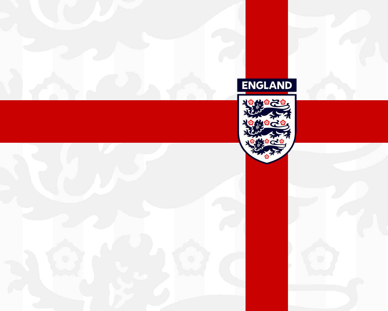 Engeland Sokker Leeus Rose Muurpapier