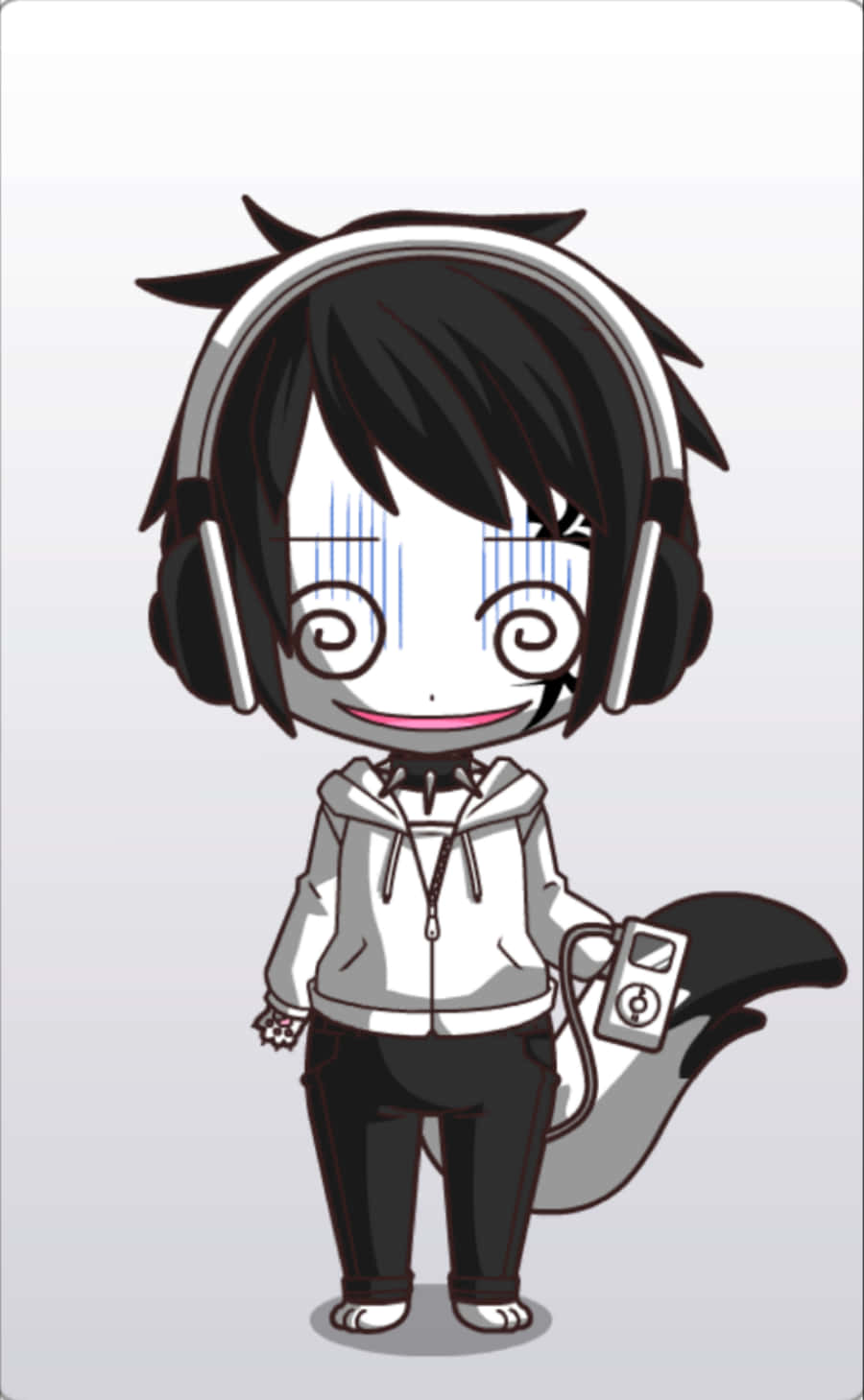 "Enigiemand kan oulik lyk as 'n Chibi!" Muurpapier